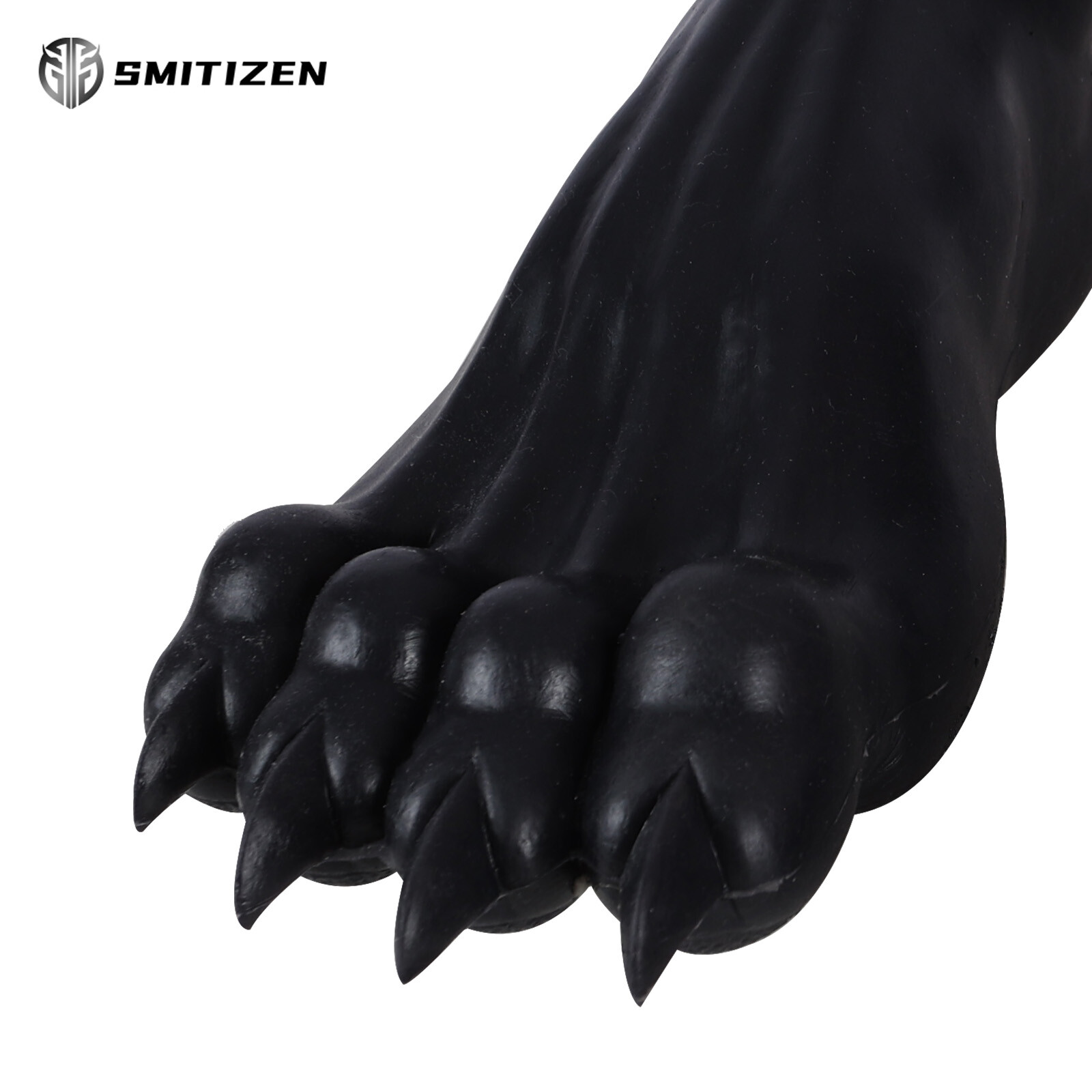 Smitizen Silicone Black Dragon Beast Paw Costume for Cosplay