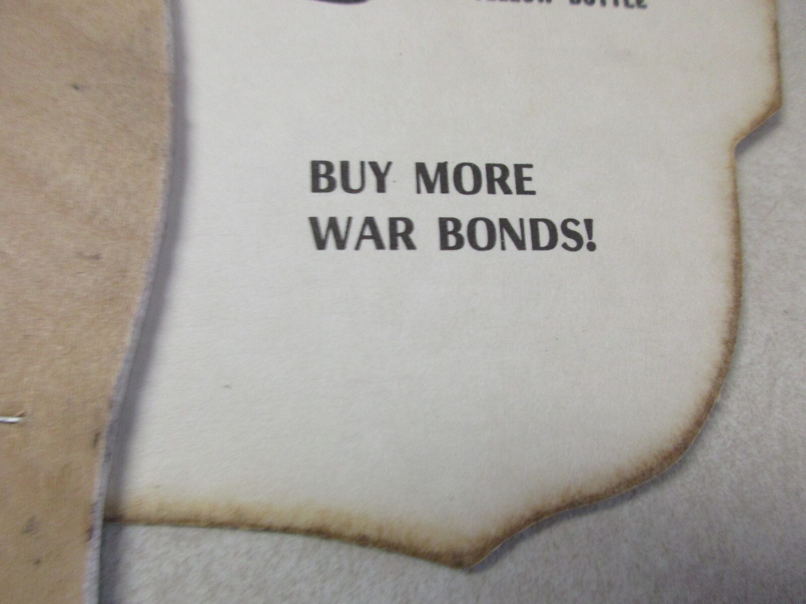 Shirley Temple Royal Crown Cola advertising hand held fan Reproduction EUC