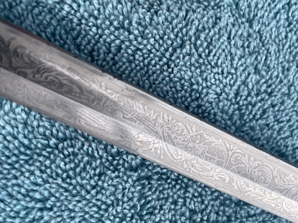 Imperial German Degen Sword by WKC R. Trautvetter Dresden