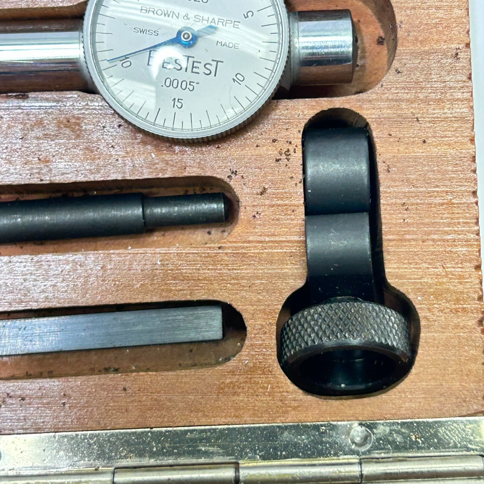 Brown & Sharpe Dial Indicator BesTest Workshop Precision Measuring Instrument