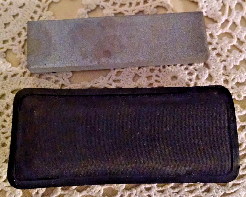 Dalton Implement Co Sharpening Stone Org Case Blytheville Arkansas Honing Tool