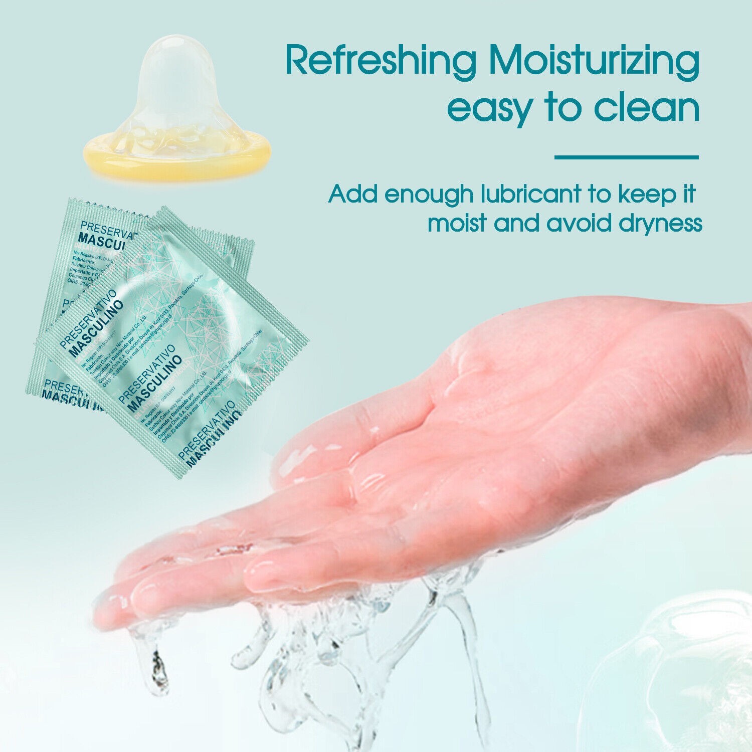 100Pcs Ultra Thin Latex Condoms Extended Pleasure Extra Time Bulk Pack Sex Delay