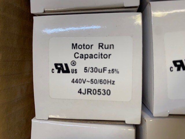 Diversitech 4JR0530 Motor Round Dual Run Capacitor 30 + 5 uf MFD 440 Volt (NEW)
