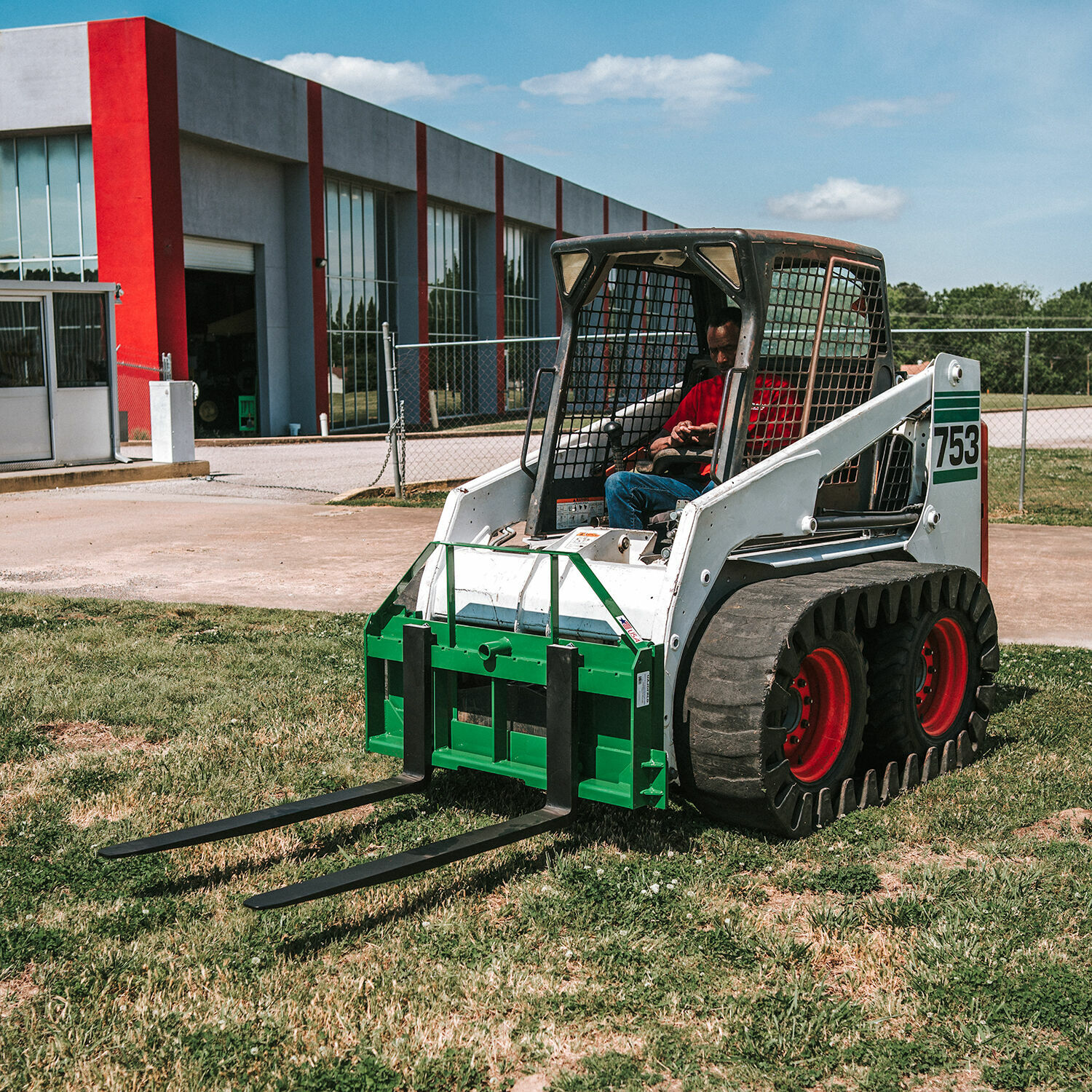 Titan Attachments Quick Tach Adapter for Skid Steer, New