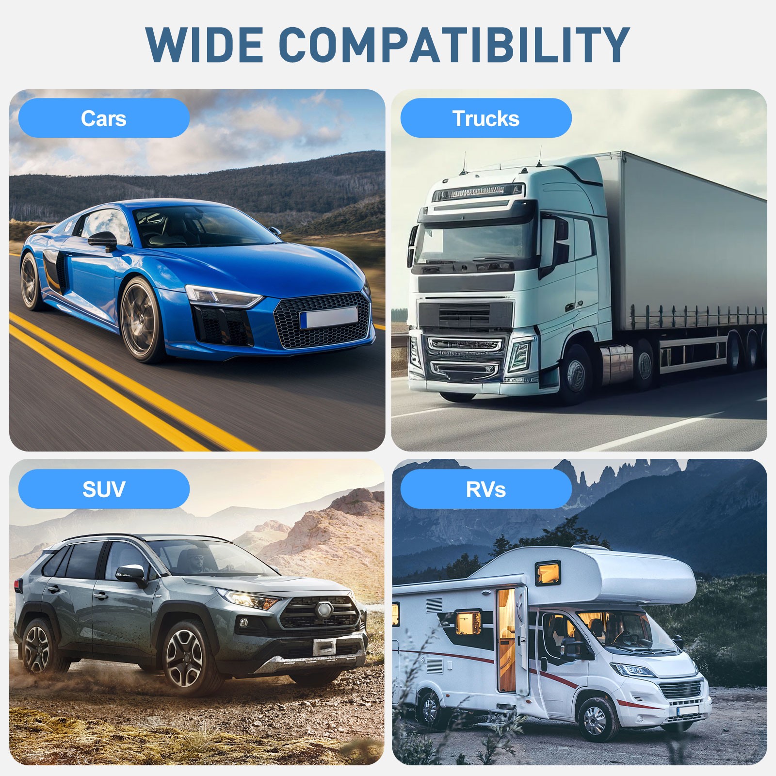 2 PCS Trailer Jack Electric Drill Adapter 1in Handle Bolt Fit 1/2" & 3/8" Shank