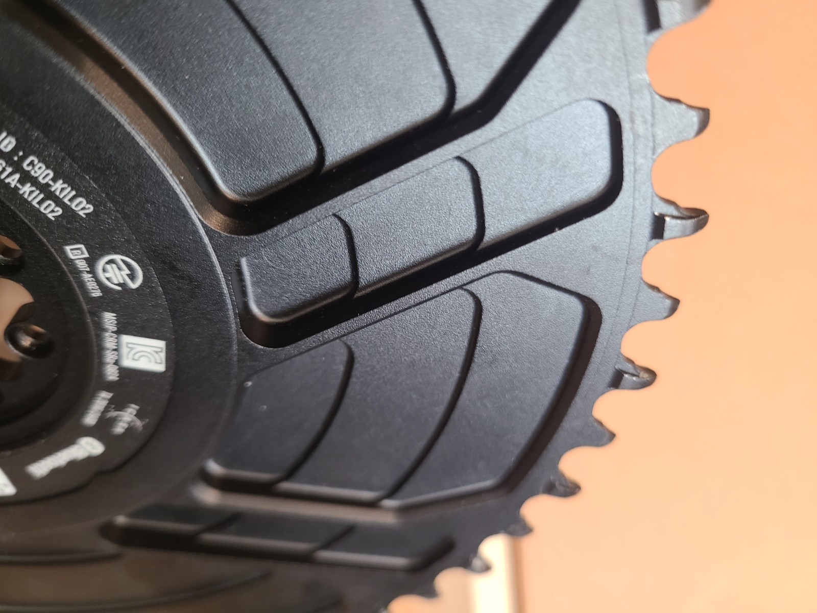 SRAM RED AXS E1 Aero Power Meter Chainring Kit 50t 12/13-Speed DM 8-Bolt Quarq