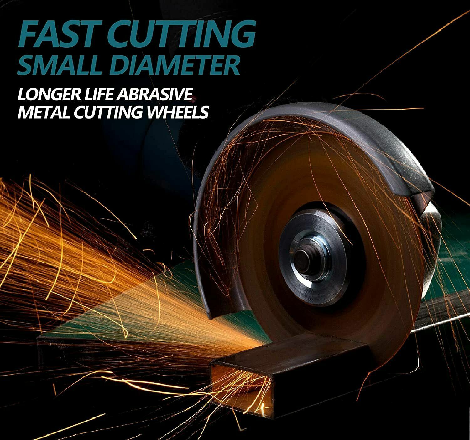 1000PCS Cut Off Wheels 3" x1/32"x3/8" Arbor Metal Cutting Disc Die Grinder Tool