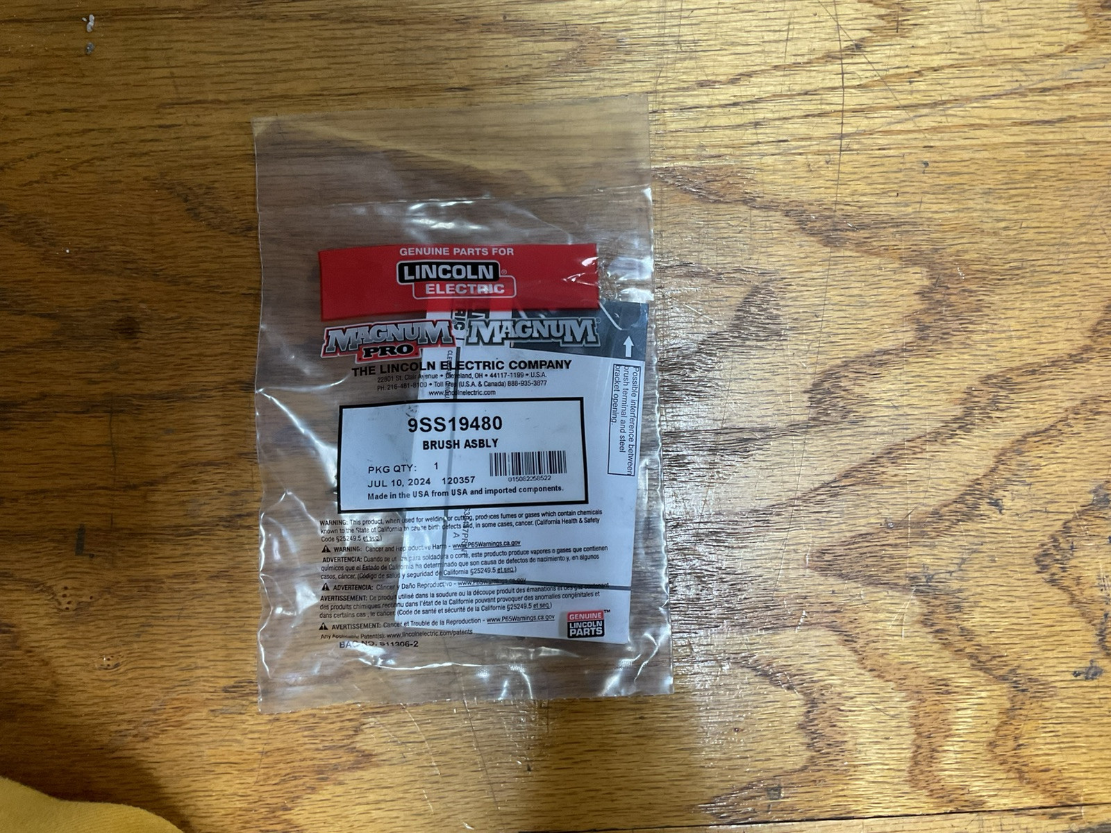 Lincoln Electric 9SS19480 BRUSH ASBLY