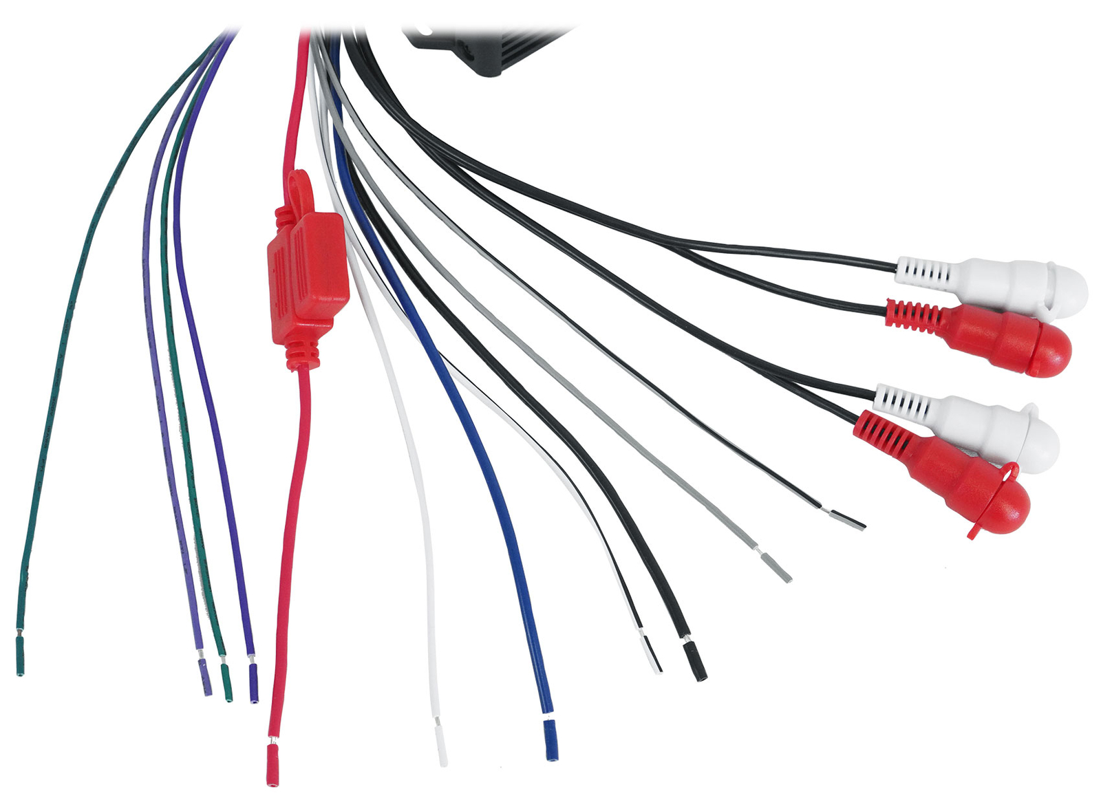 Rockville PS40 4 Channel ATV/UTV/Motorcycle Bluetooth Amplifier IP65 Micro Amp