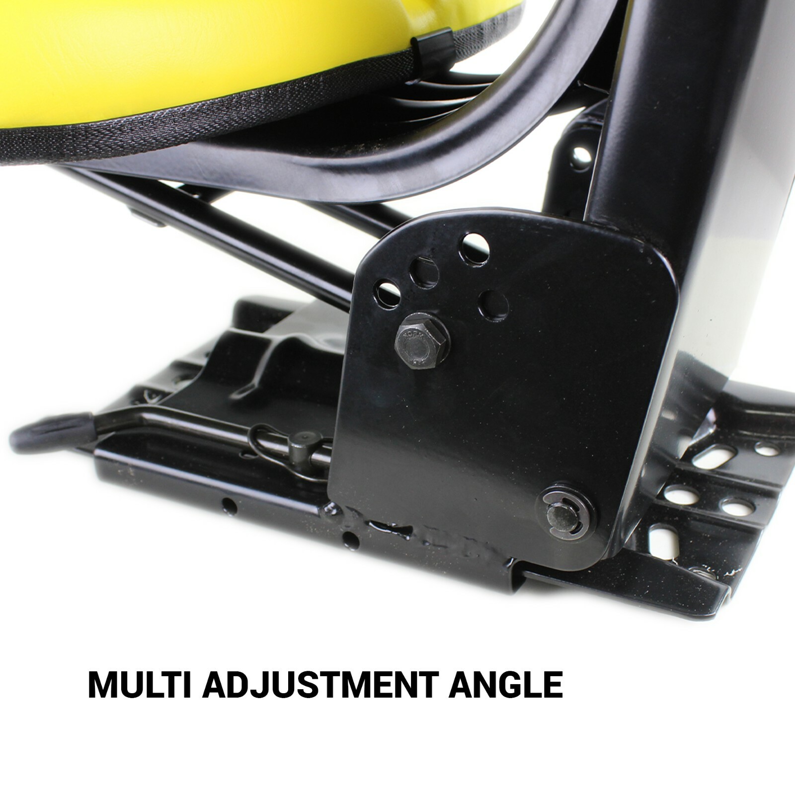 Universal Yellow Tractor Seat Wrap Around Style for John Deere & More W222YL