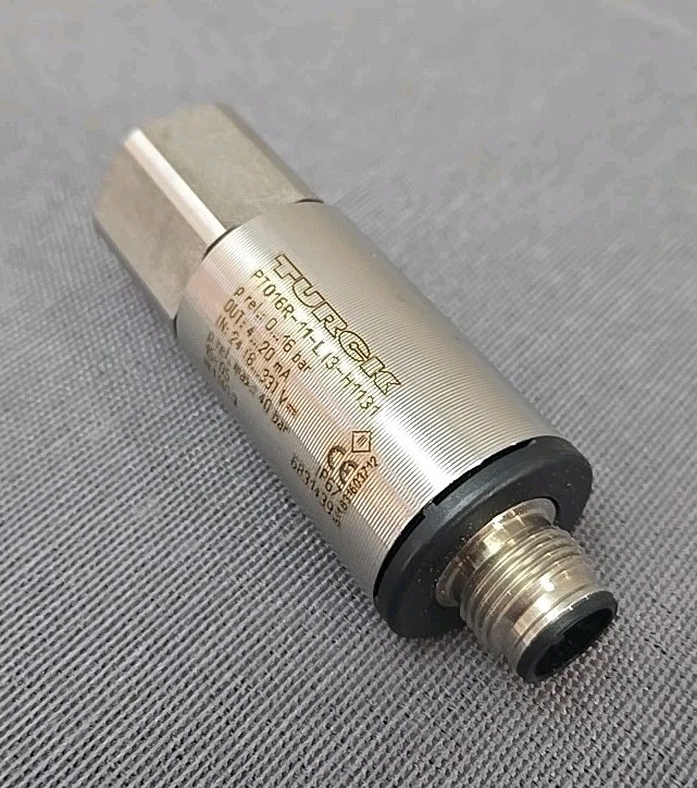 Turck PT016R-11-LI3-H1131 Pressure Transmitter 0-16 Bar 4-20mA New Unused...