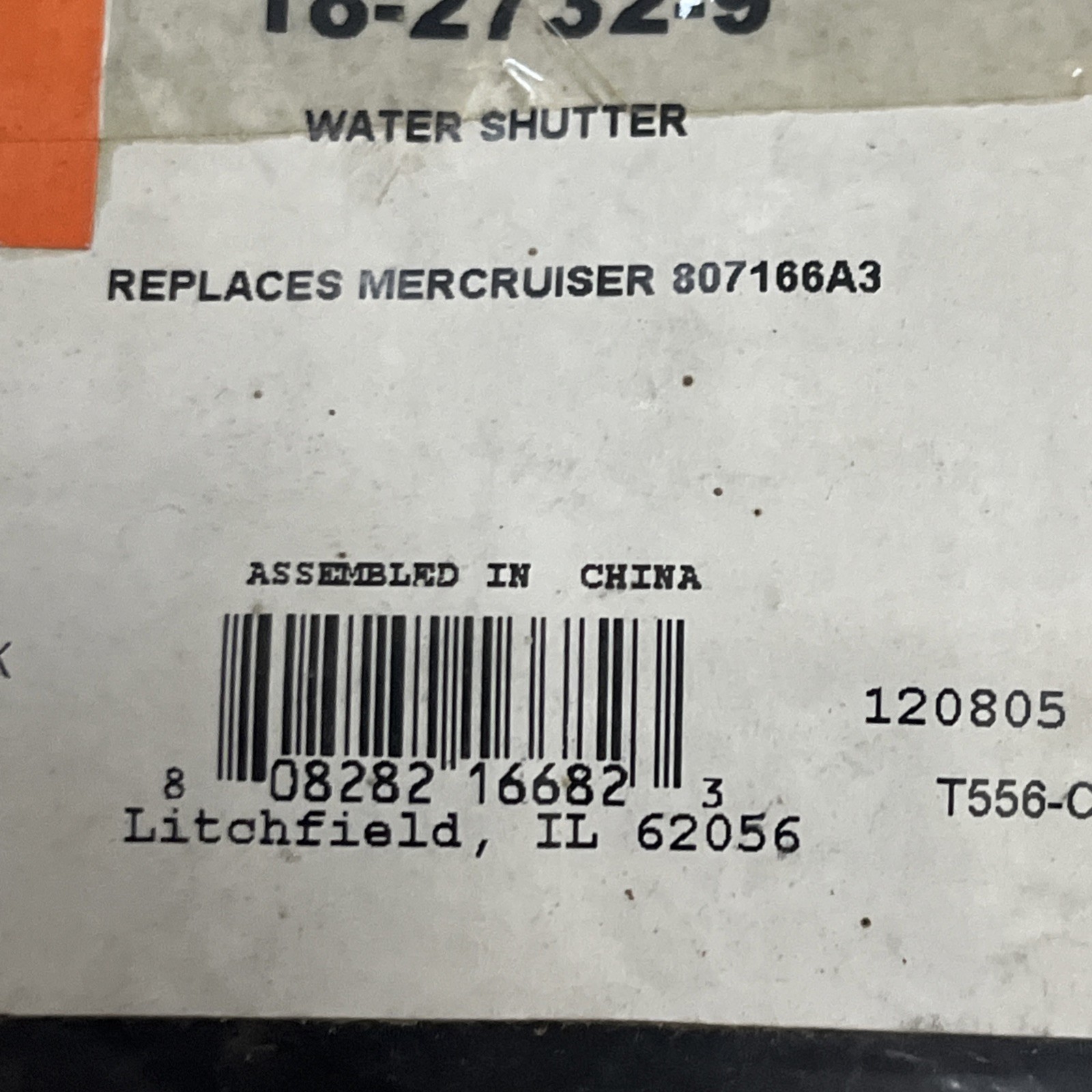 1982-1996 Exhaust Flappers Water Shutters Sierra 18-2732-9 Pair 807166A3 BIN