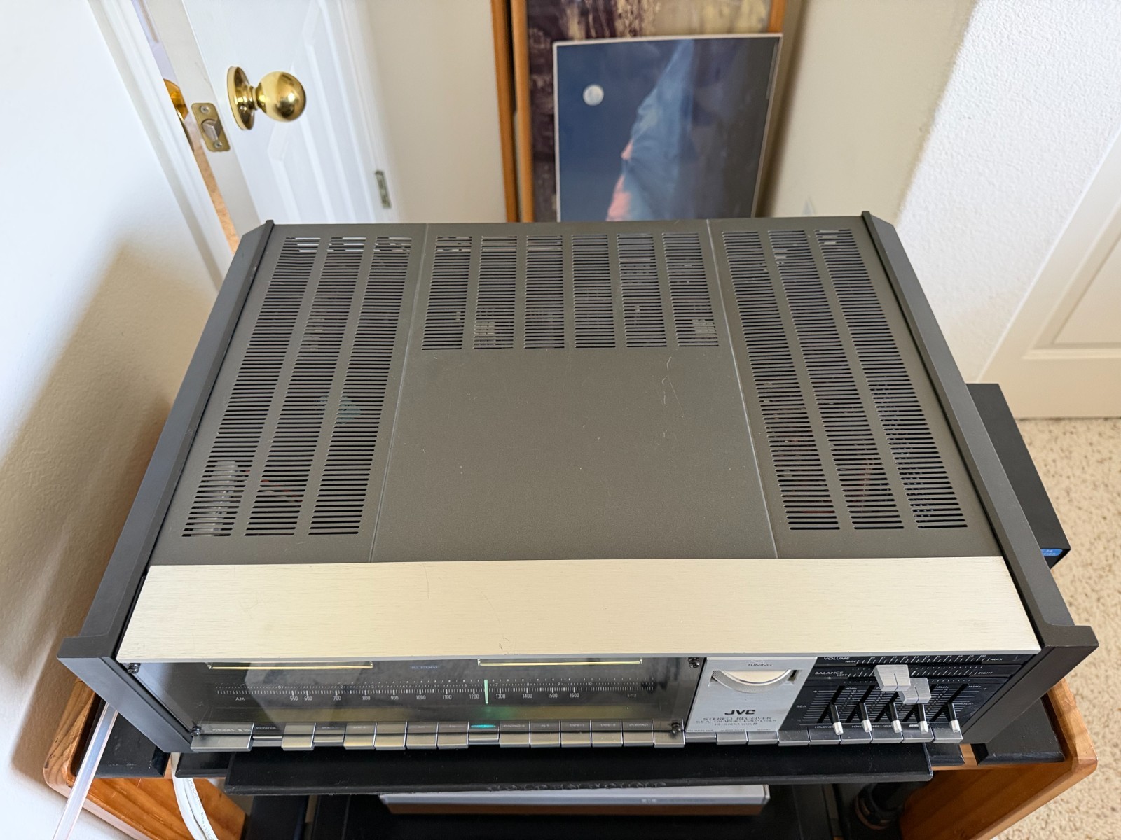 JVC JR-S600 Mark II Vintage Monster Stereo Receiver 120 Watts Per Channel - NICE