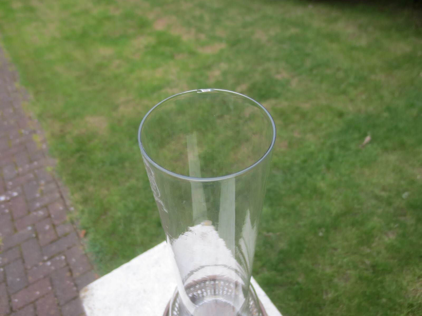 MILLER VESTAL OIL LAMP MADE IN USA With Chimney Shepherds Hut Oil Lamp