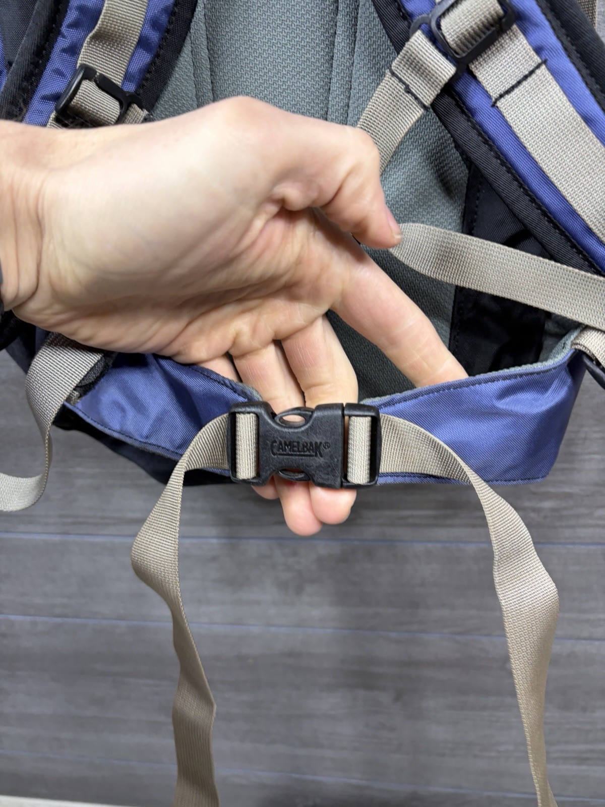 Camelbak Daystar Hiking Cycling Outdoor Hydration Backpack - No Bladder - Blue