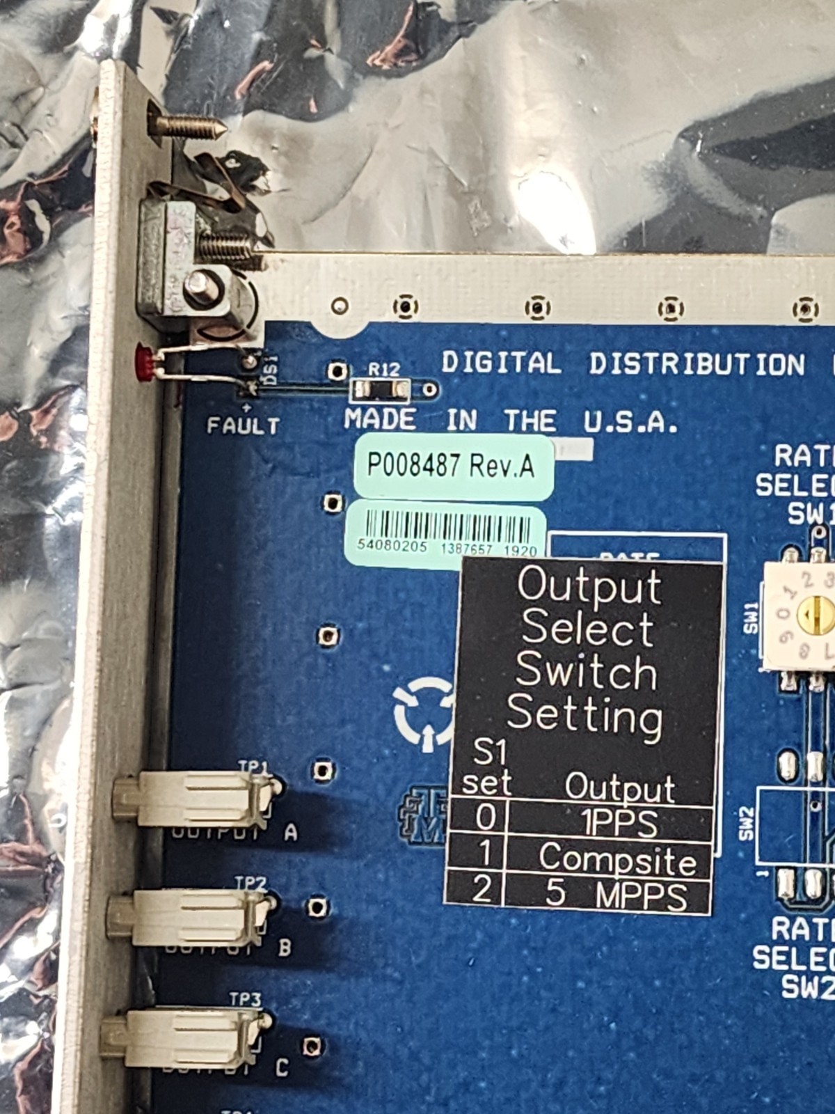 Motorola Trak Systems 9106-1G DDM Digital Distribution Unit P008487