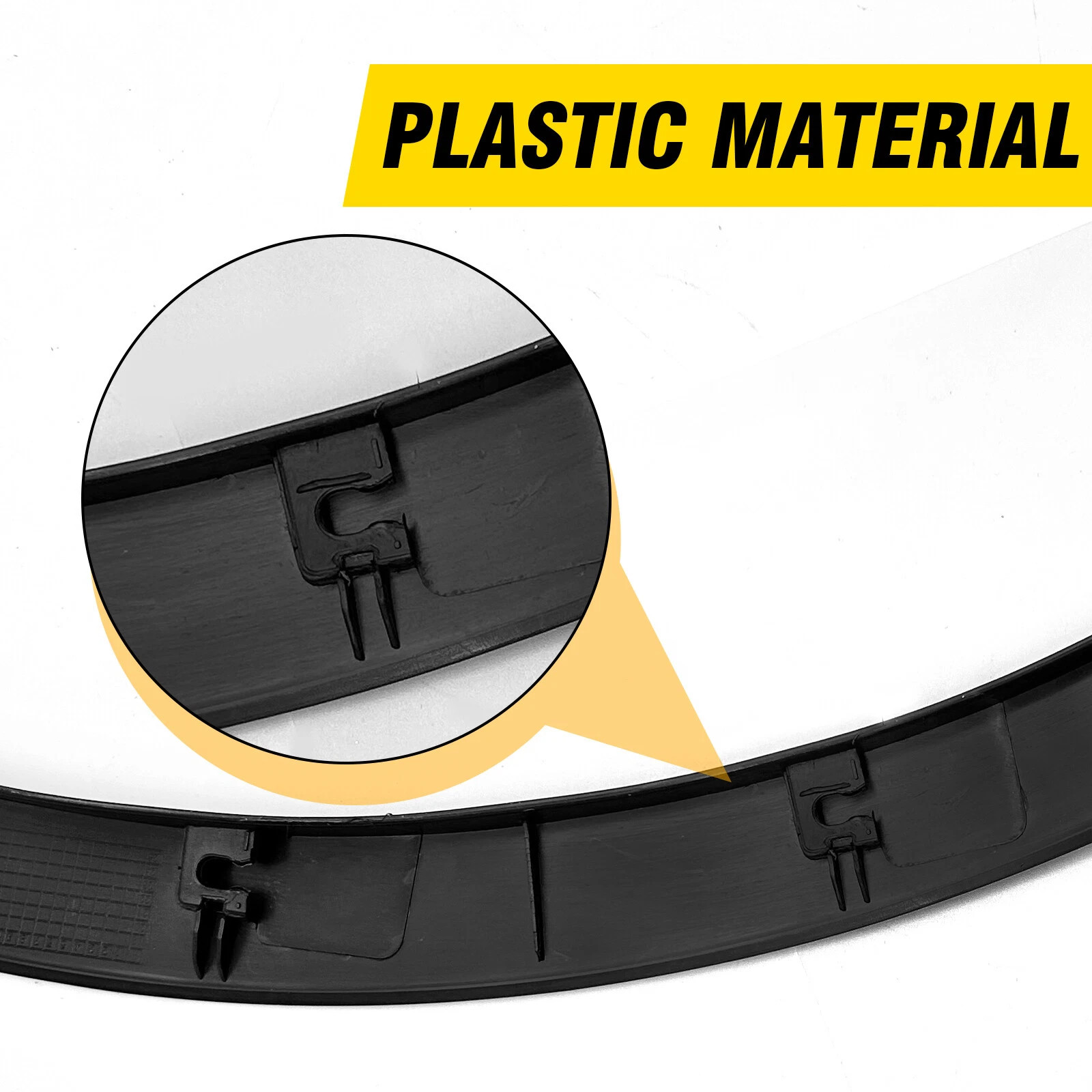 For Tesla Model Y 2020-2024 Front Fender Flare Wheel Arch Molding Right Side