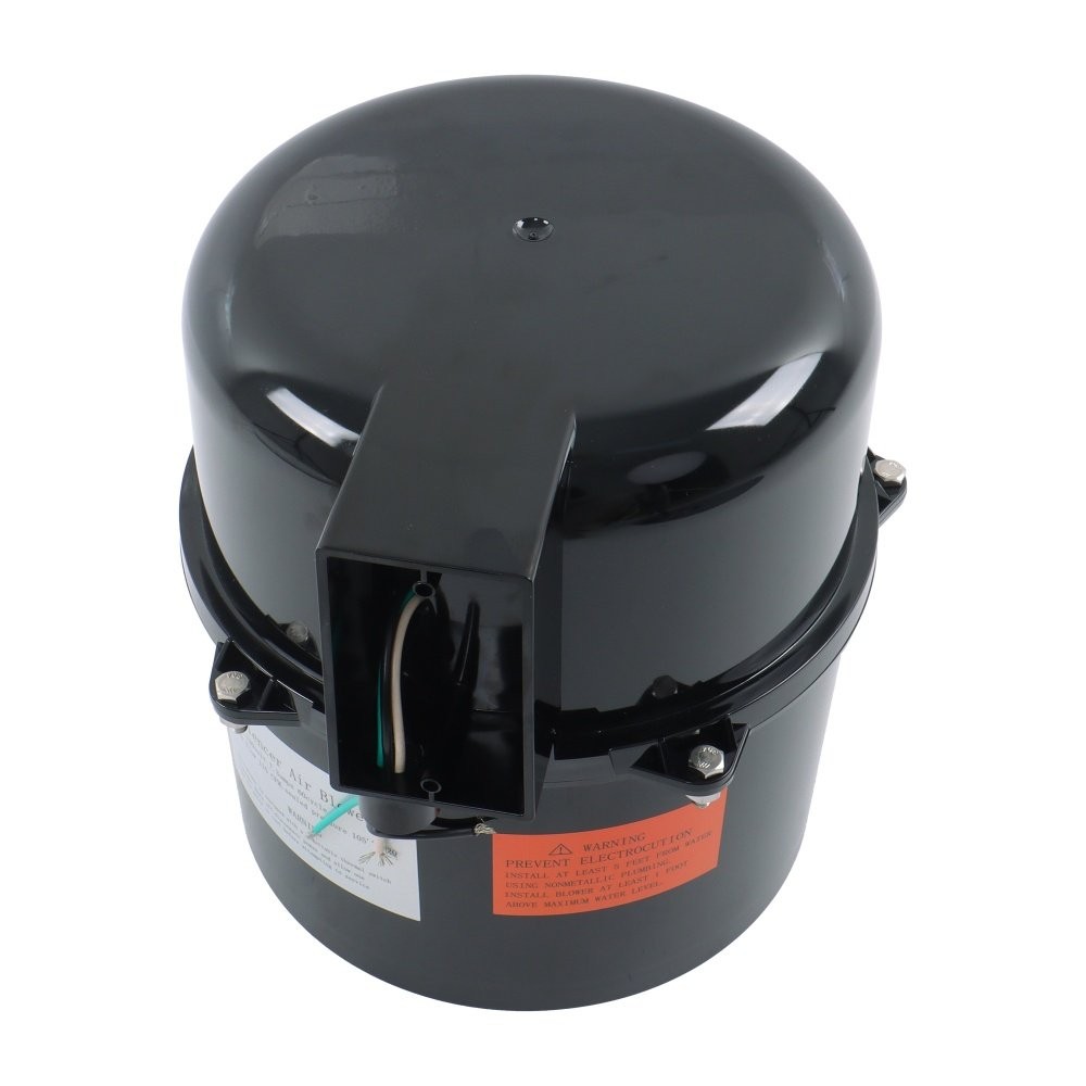 6315141 Air Supply Silencer Blower Motor 1.5 HP 120V 7.3 Amps For Hot Tubs & Spa