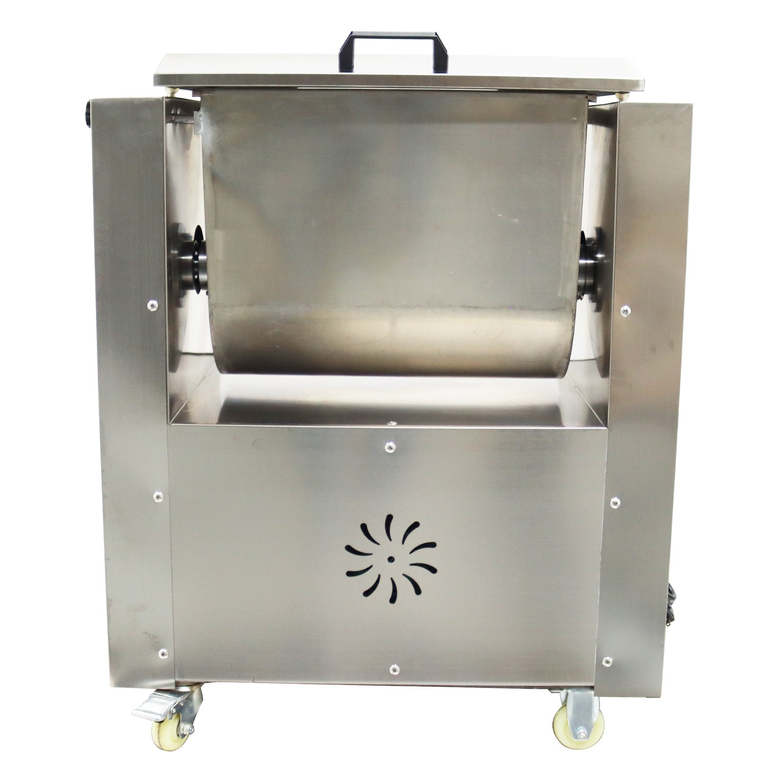 50L Commercial Electric Meat Mixer Stainless Food Processing Machine 2HP 110V