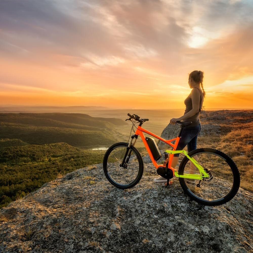 2-Pack Heavy Duty 26-inch Bike Tube with Strong Airtightness and Puncture Res...