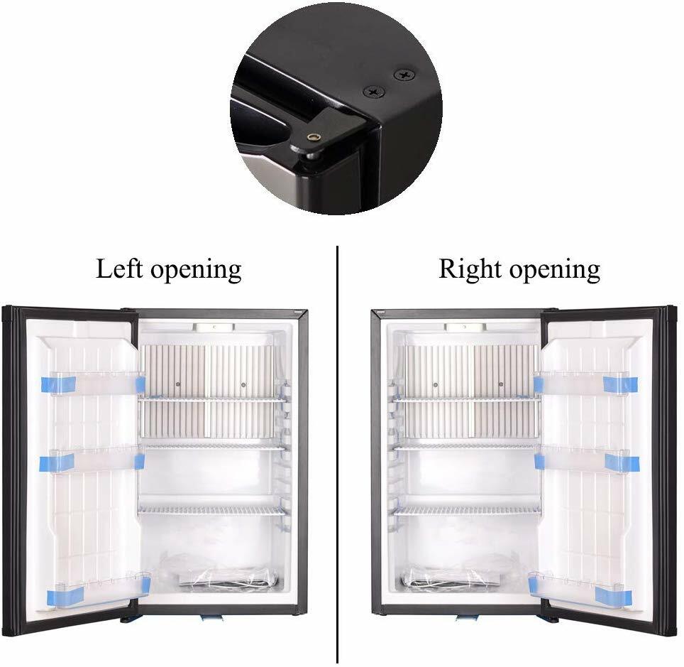 1.1-1.7cuft Mini Refrigerator Truck RV Cooler Compact Camping 12V Fridge AC DC