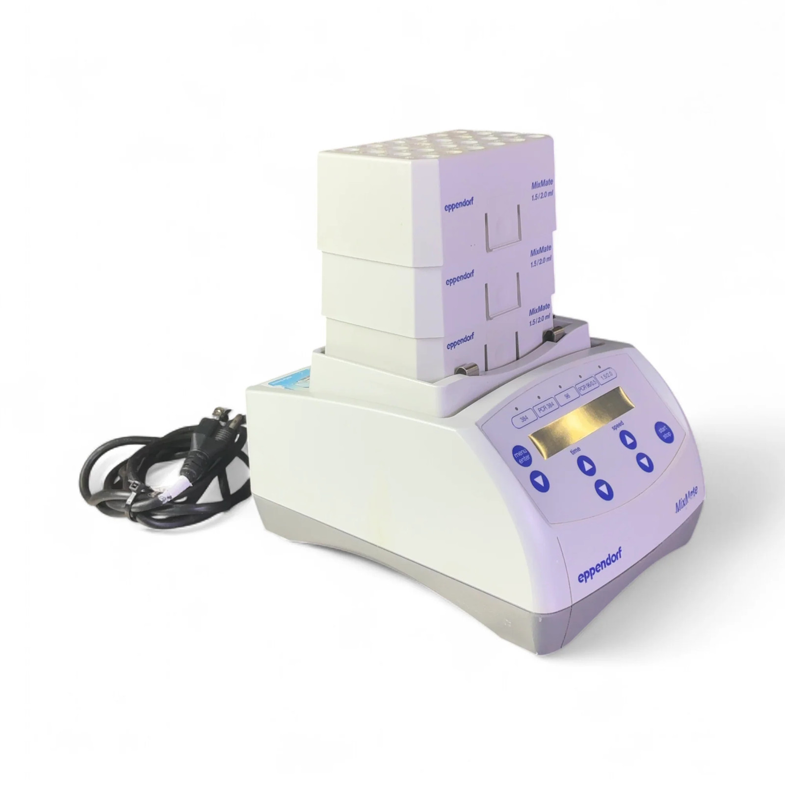 Eppendorf 5353 MixMate Microplate Shaker Used with Adapter Blocks