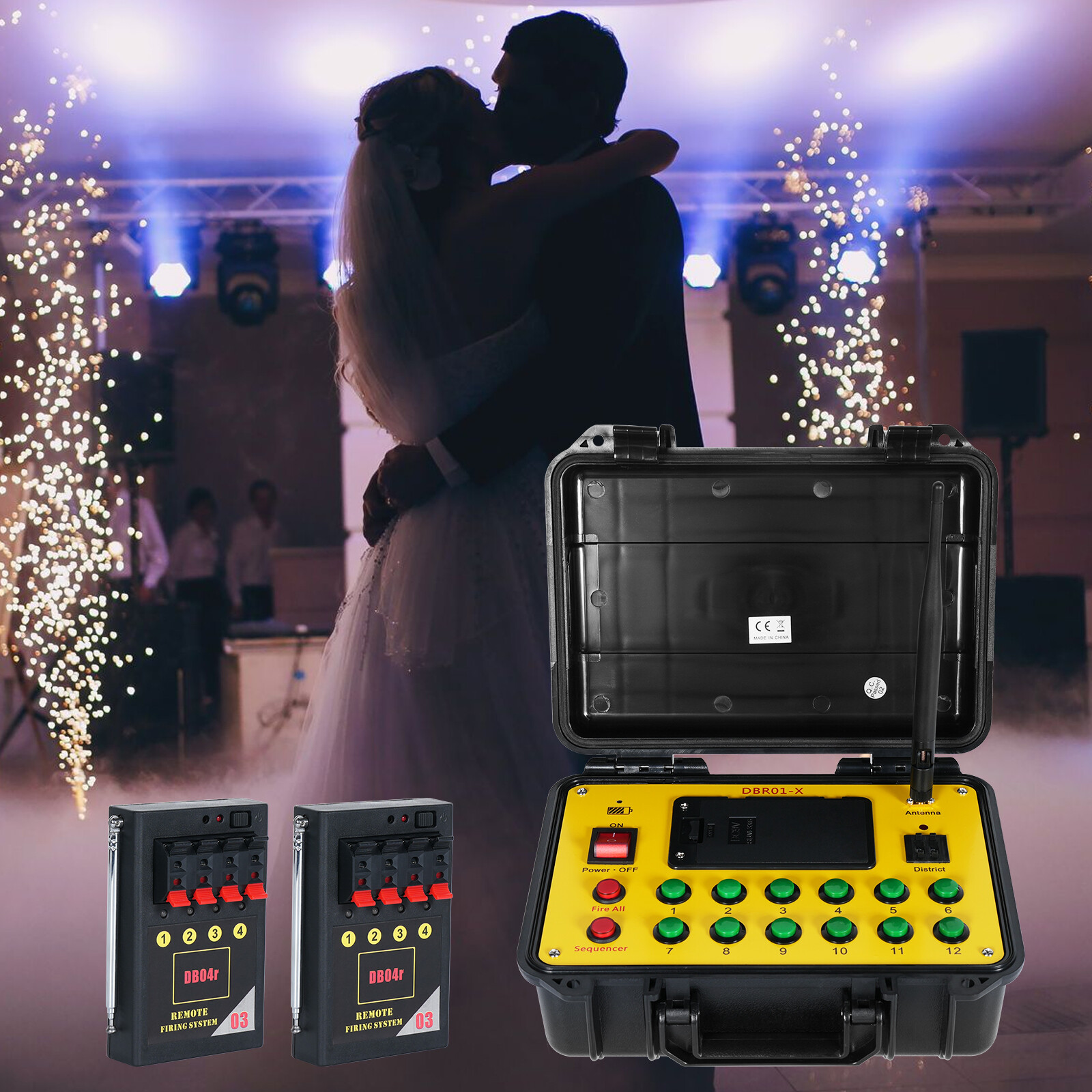 36cues Wireless Fireworks Firing system remote control fire control equipment