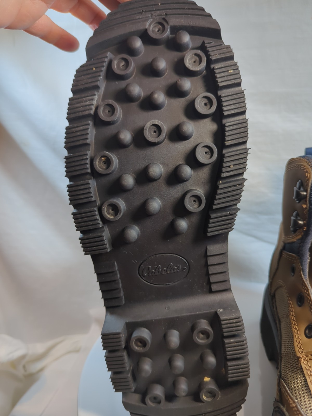 Cabela’s Ultralight Felt Sole Wading Boots Men's 11 M Brown Black