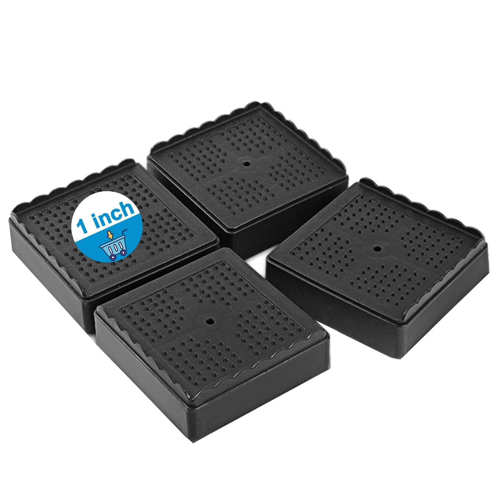 EGTTGIN Bed Risers 1 inch, 2 inch, 3 inch, 4 inch Heavy Duty, Adjustable Furn...