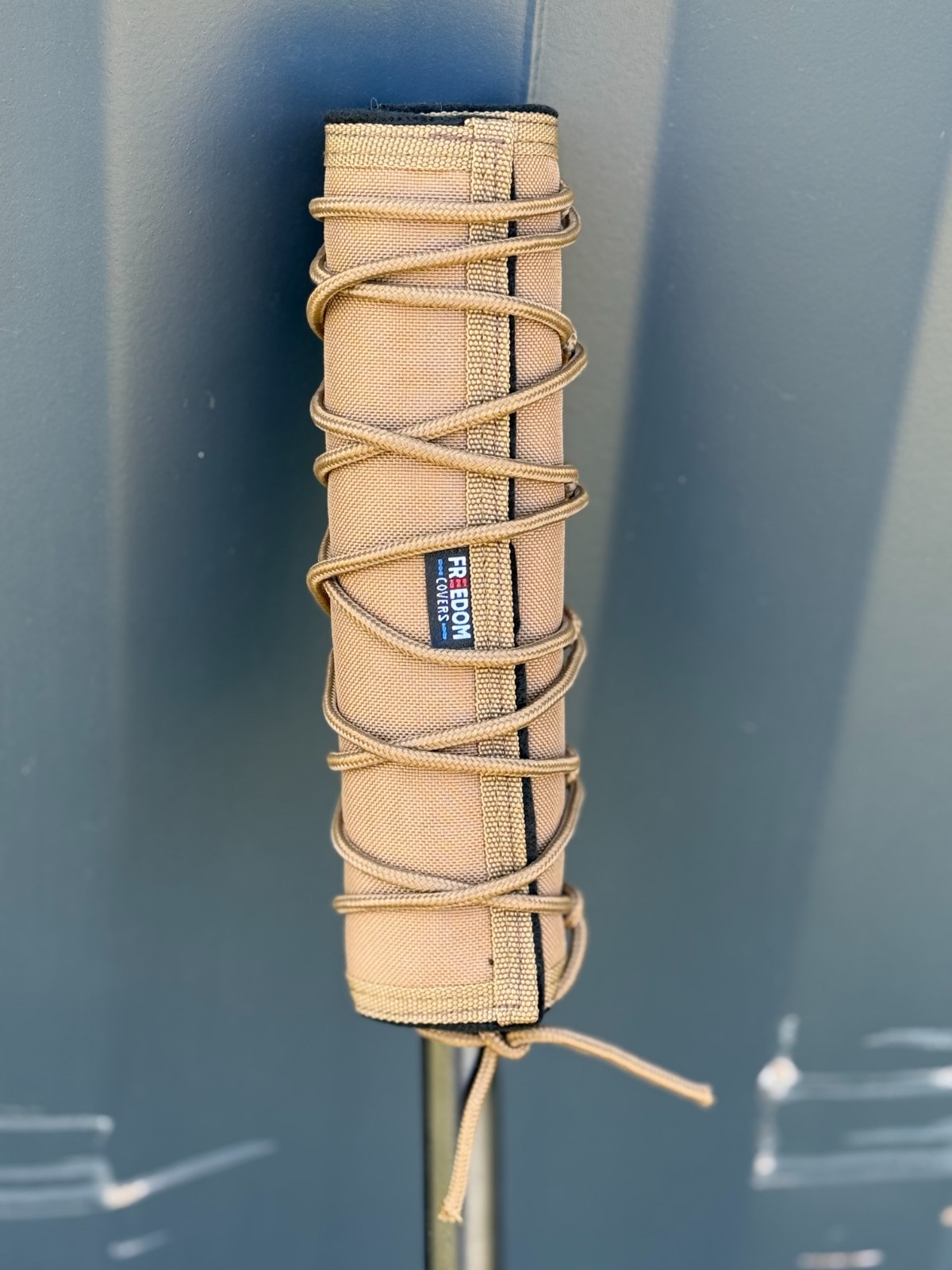 Freedom covers silencer Cover 6 inch fde /brown