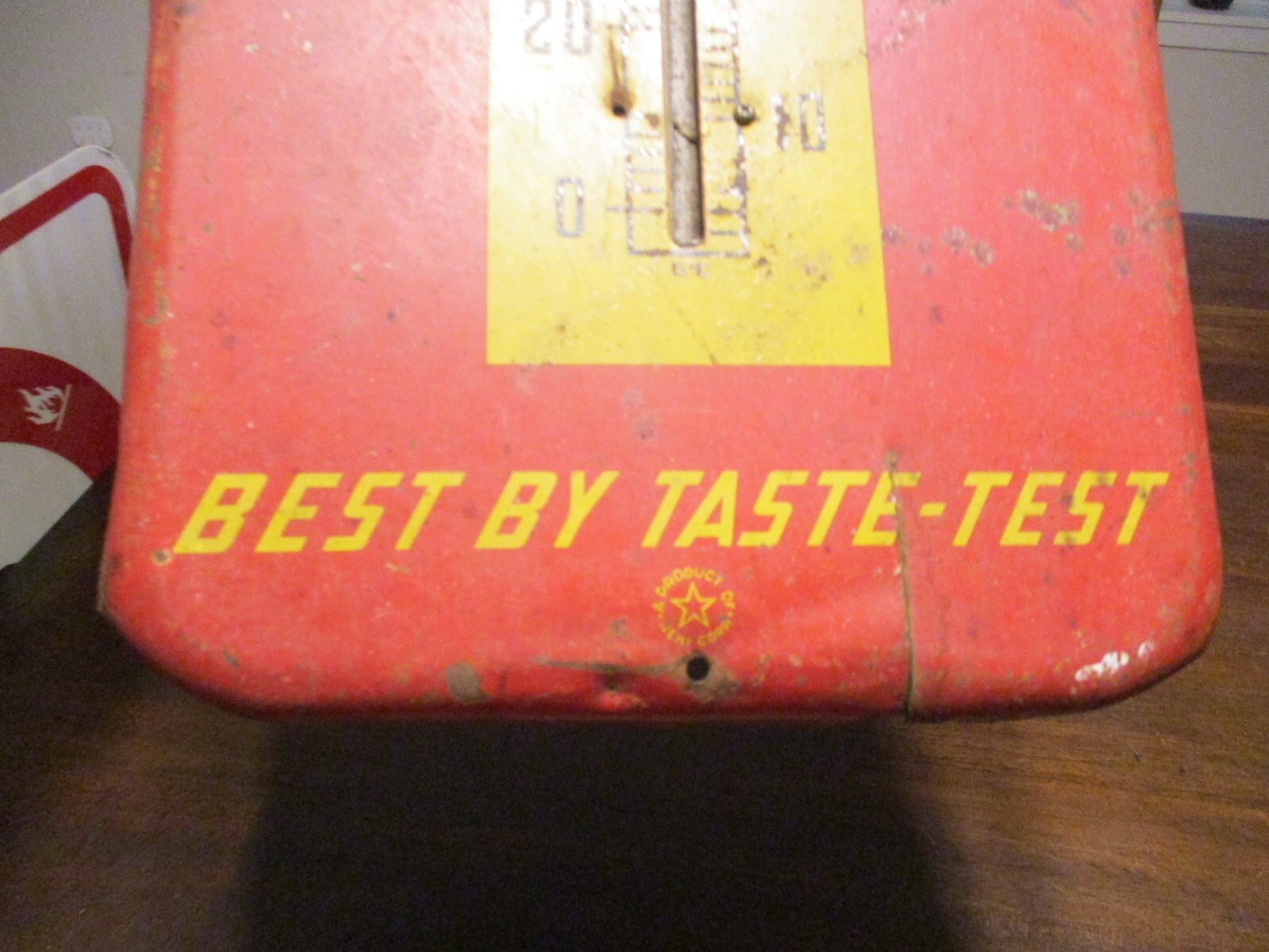 DRINK ROYAL CROWN COLA BEST BY TASTE-TEST 1952 THERMOMETER NEEDS TUBE