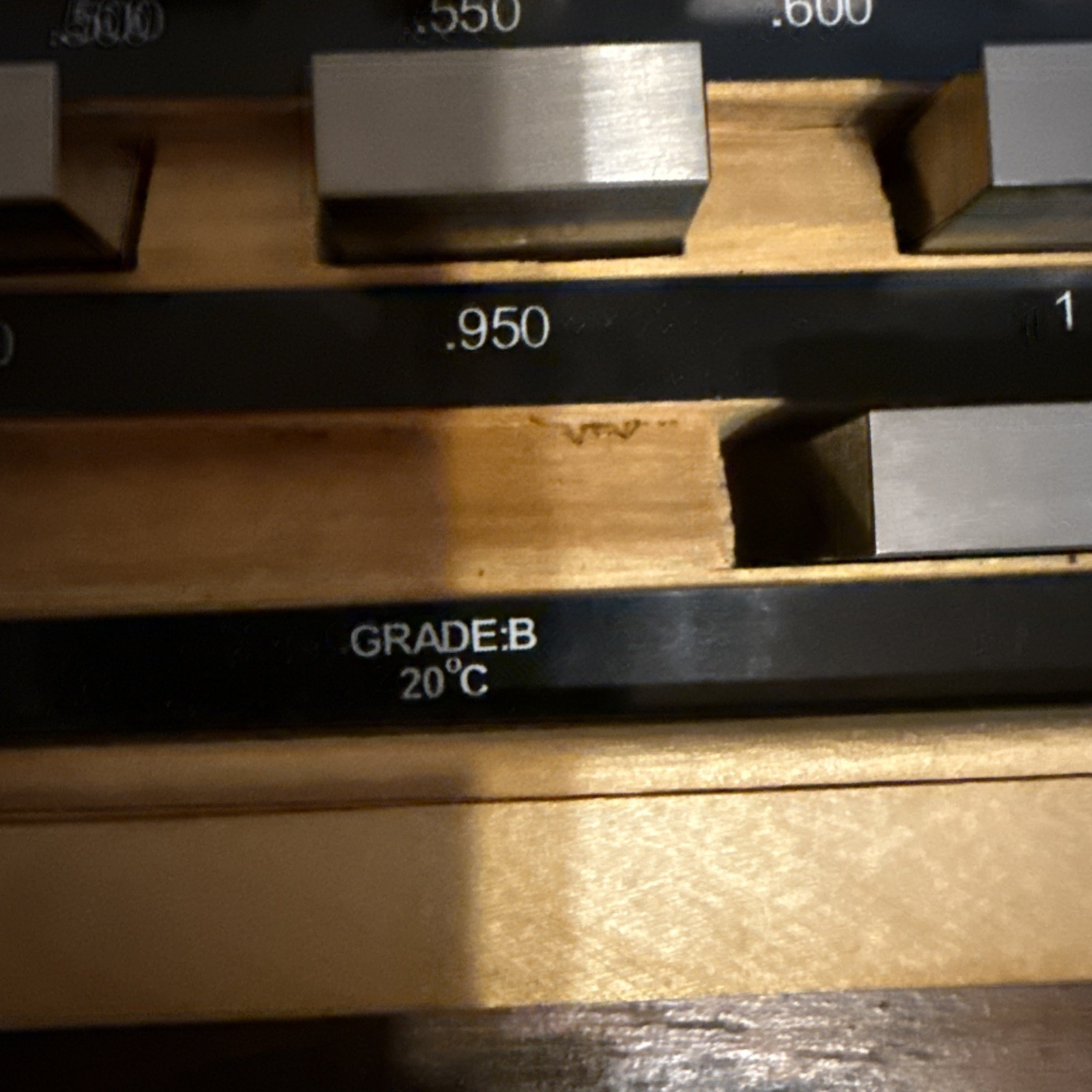 Machinist Grade Gage Block Set Vintage