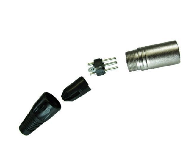 10 Pack - 3Pin XLR Male Audio Cable Connector Plug Solder Snake Mic Microphone