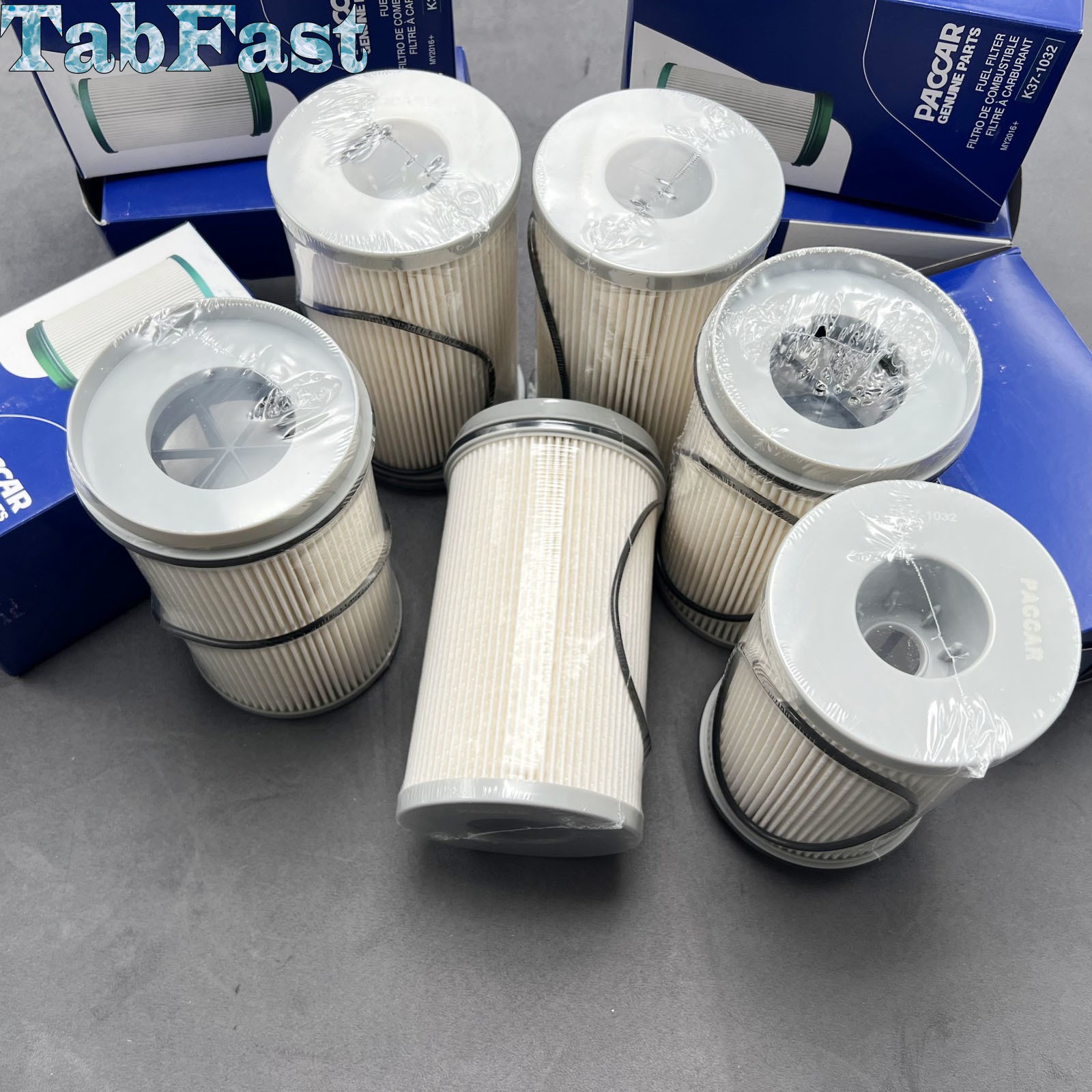 6Pcs New Depth Coalescer Fuel Filter 7 Microns Part for Paccar Part K37-1032