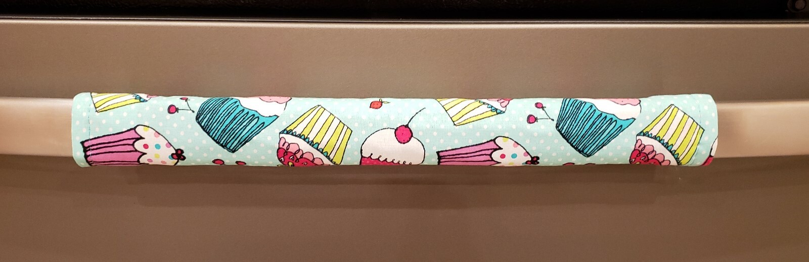 Teal Cupcake Refrigerator Oven Dishwasher Handle Covers