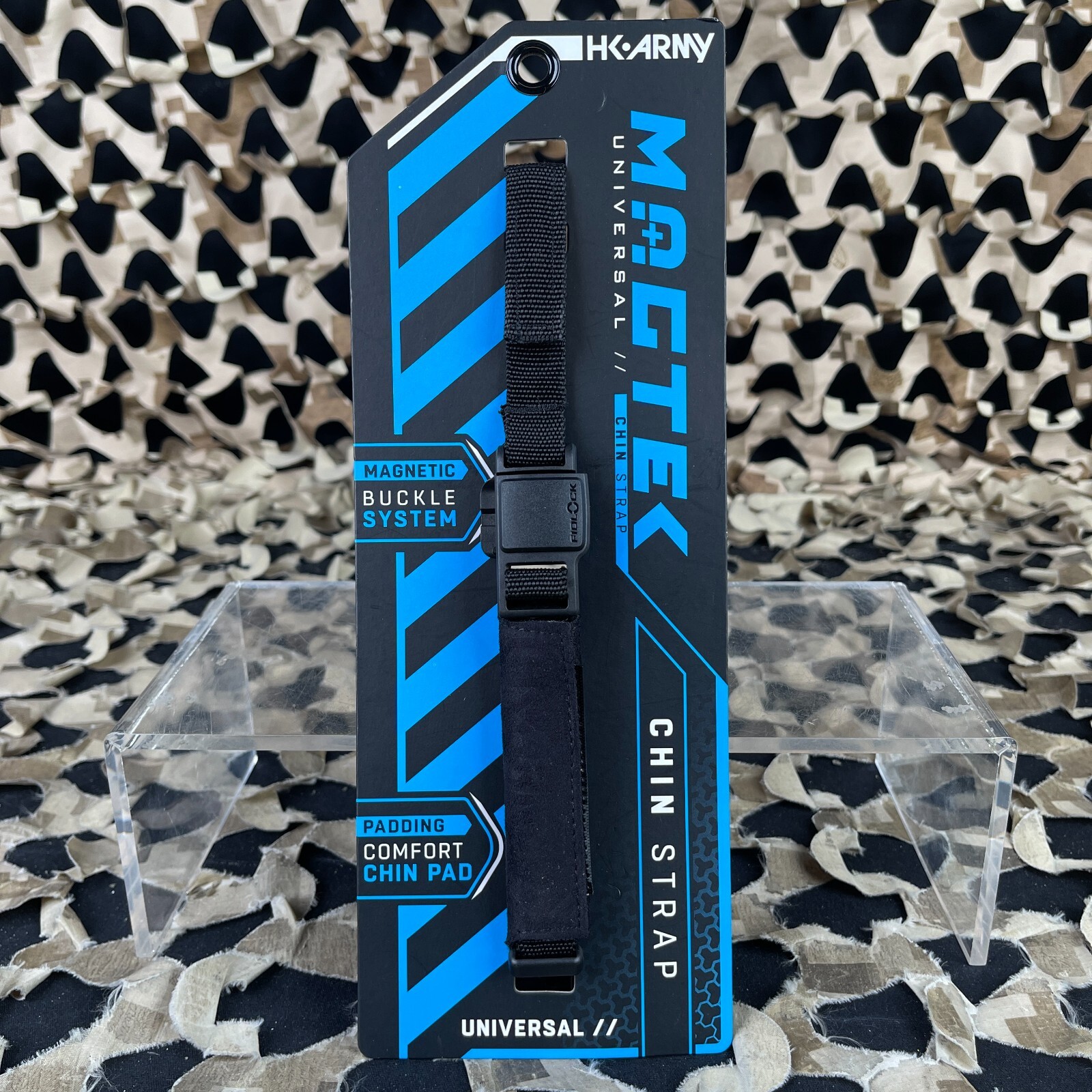 HK Army Proflex Aluminum Chin Strap Screw Set w/ Magtek Chin Strap Combo - Black