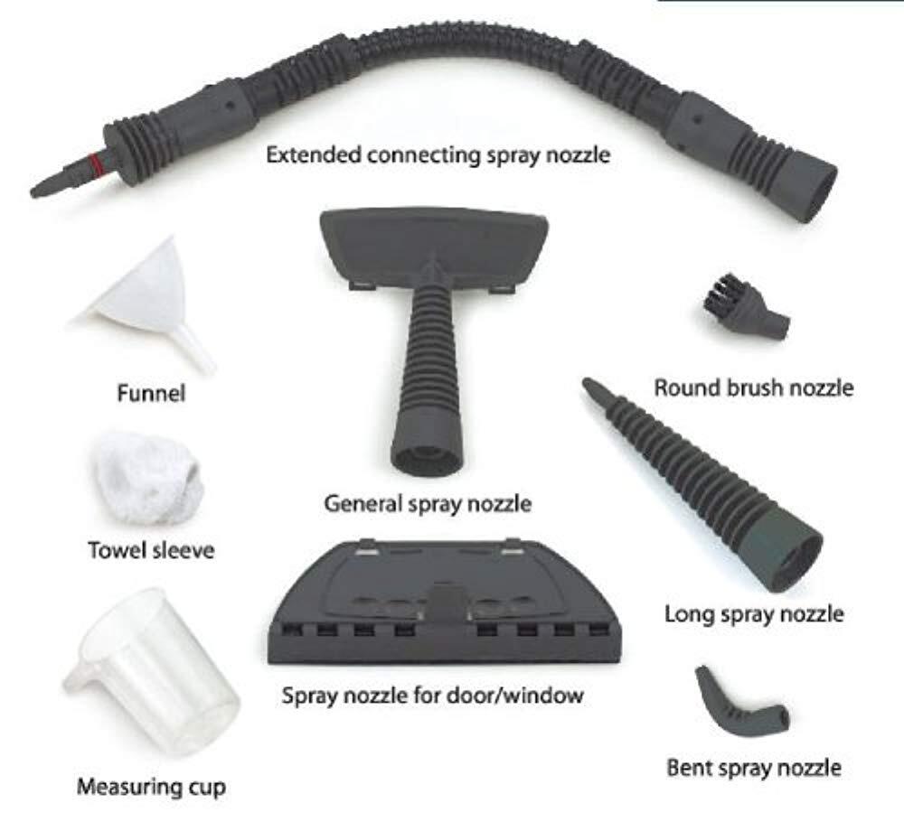 Handheld Steam Cleaner Multi Purpose Electric Portable Steamer Home Auto Carpet