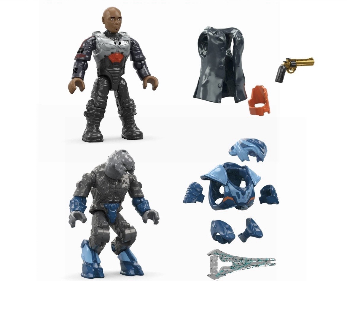 Mega Halo Renegade Banshee Building Set 205 Piece Soren-Elite Minor Mini Figures