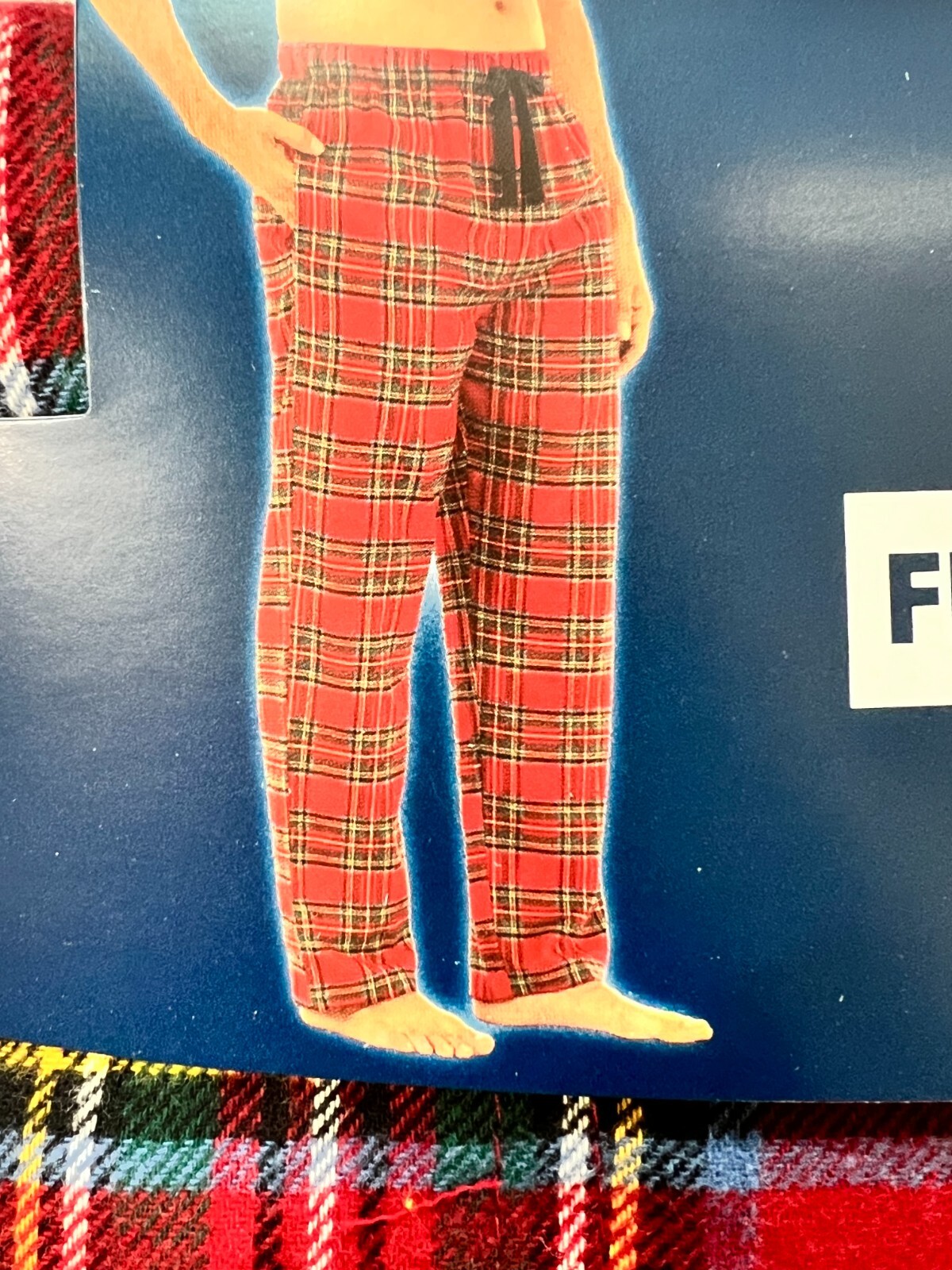 George Men's Comfy Plaid Checker Flannel Sleeping Pants Loungers CHOOSE PATTERN