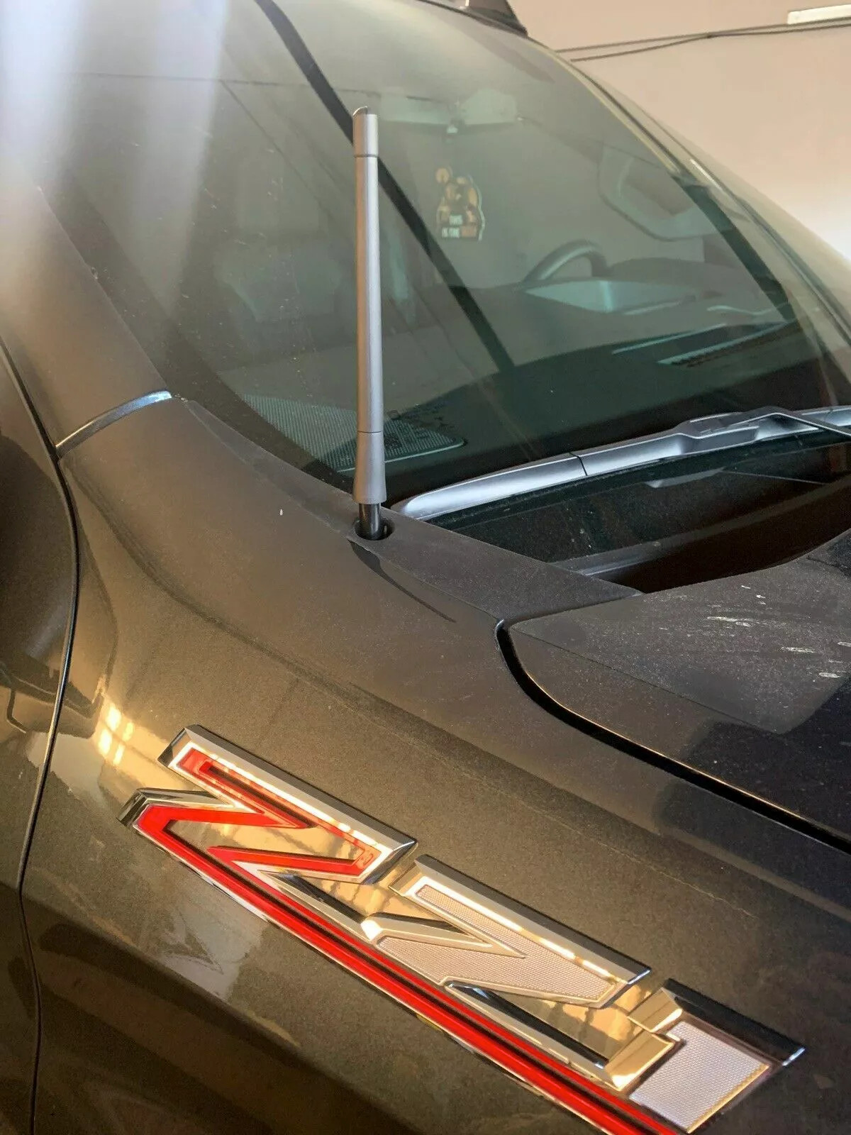 7" Short Black Rubber Antenna Mast Radio AM/FM for Chevrolet Silverado 2006-2025