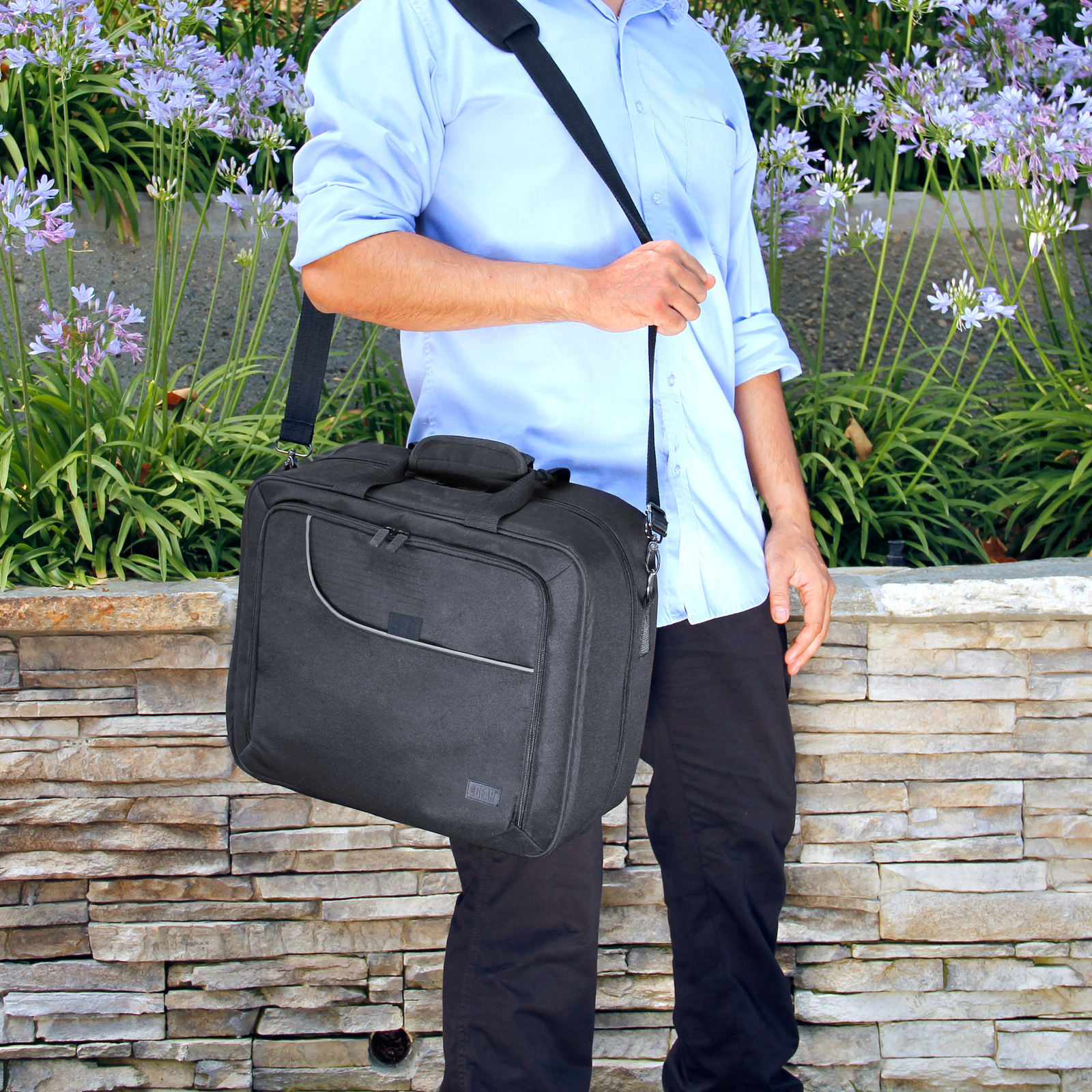 USA GEAR Travel Bag/Carrying Case for your CPAP w/ Customizable Interior Storage