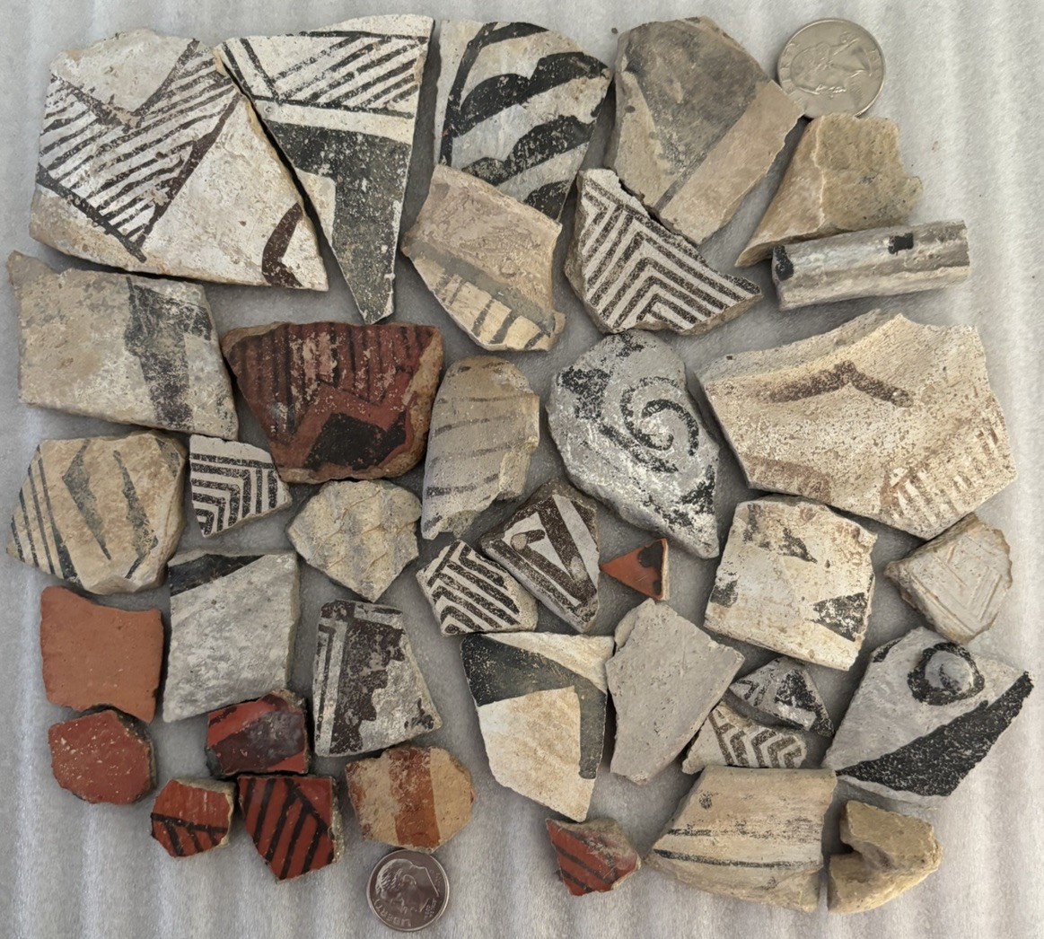 Ancient Anasazi Native American Pottery Shards Arizona L4-A FREE SHIPPING