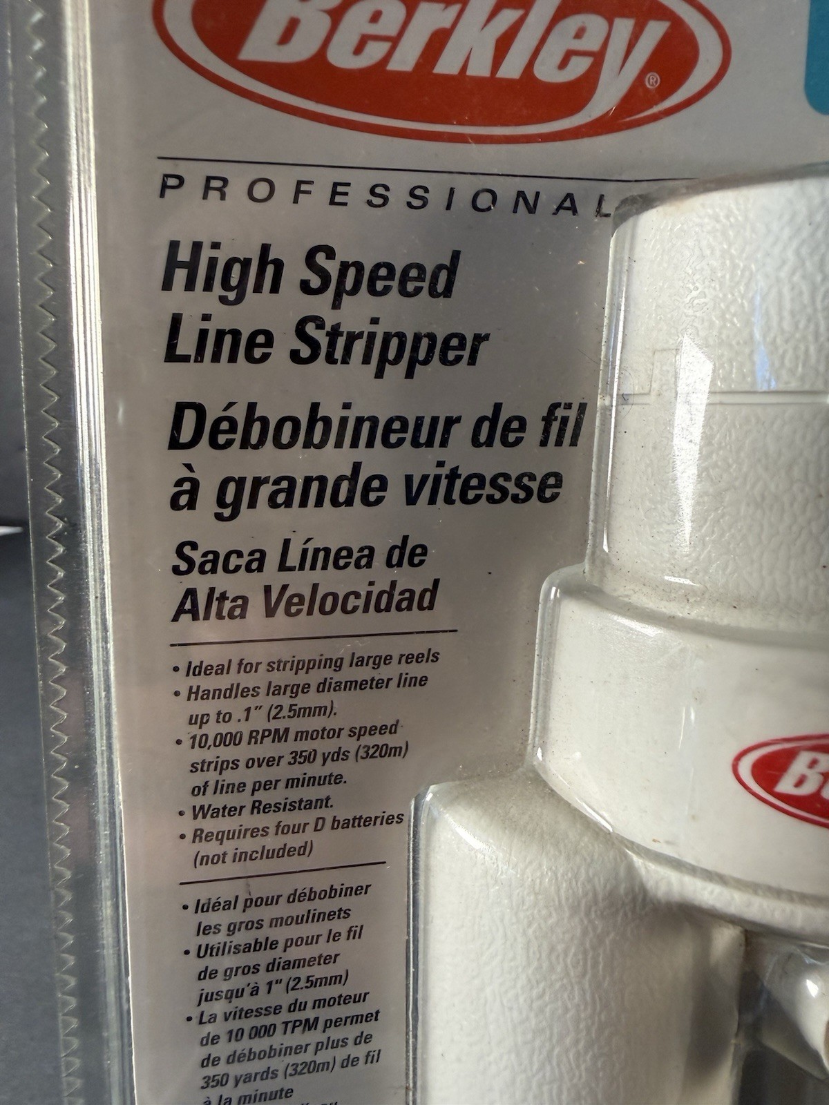 Vintage Berkley Professional High Speed Fishing Line Reel Stripper Sealed New