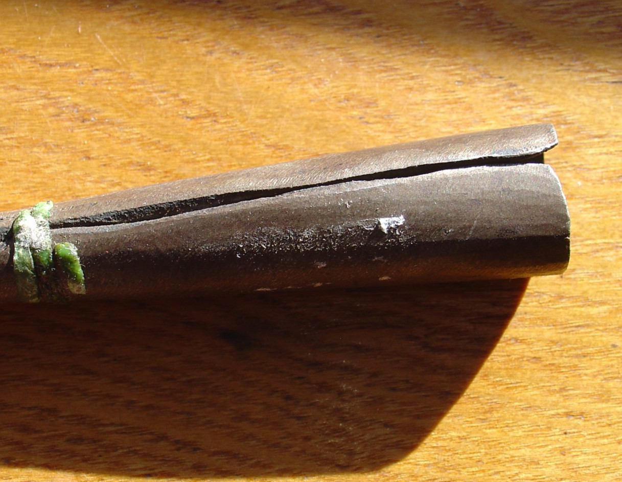 Vintage Hand Forged Iron African Spear Tip Trade Knife Head