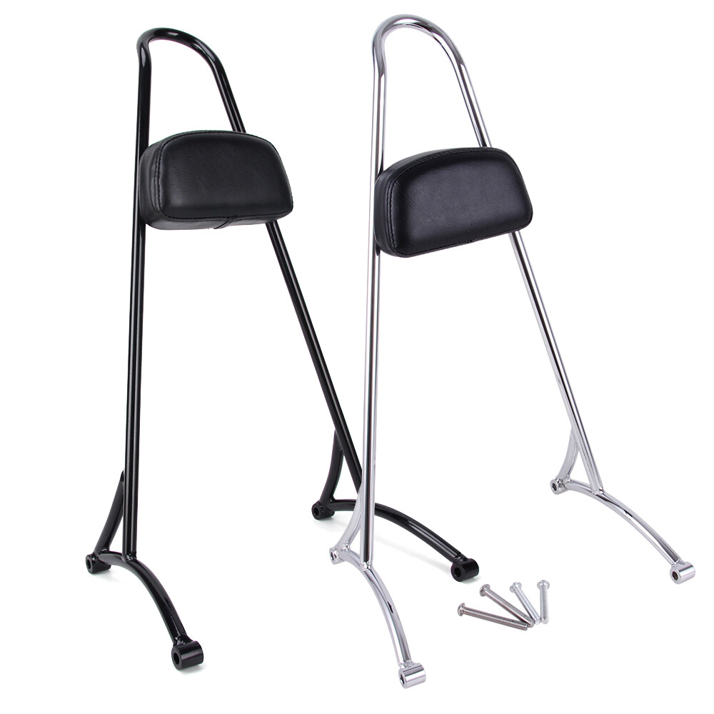 Tall Sissy Bar Passenger Backrest for Harley Sportster XL Iron 883 1200 48 72