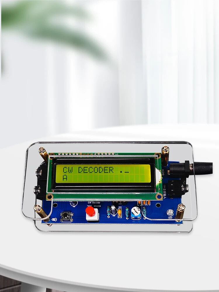 Trainer Morse Code Decoder Keyer Interpreter DIY Electronic Component Kit USA