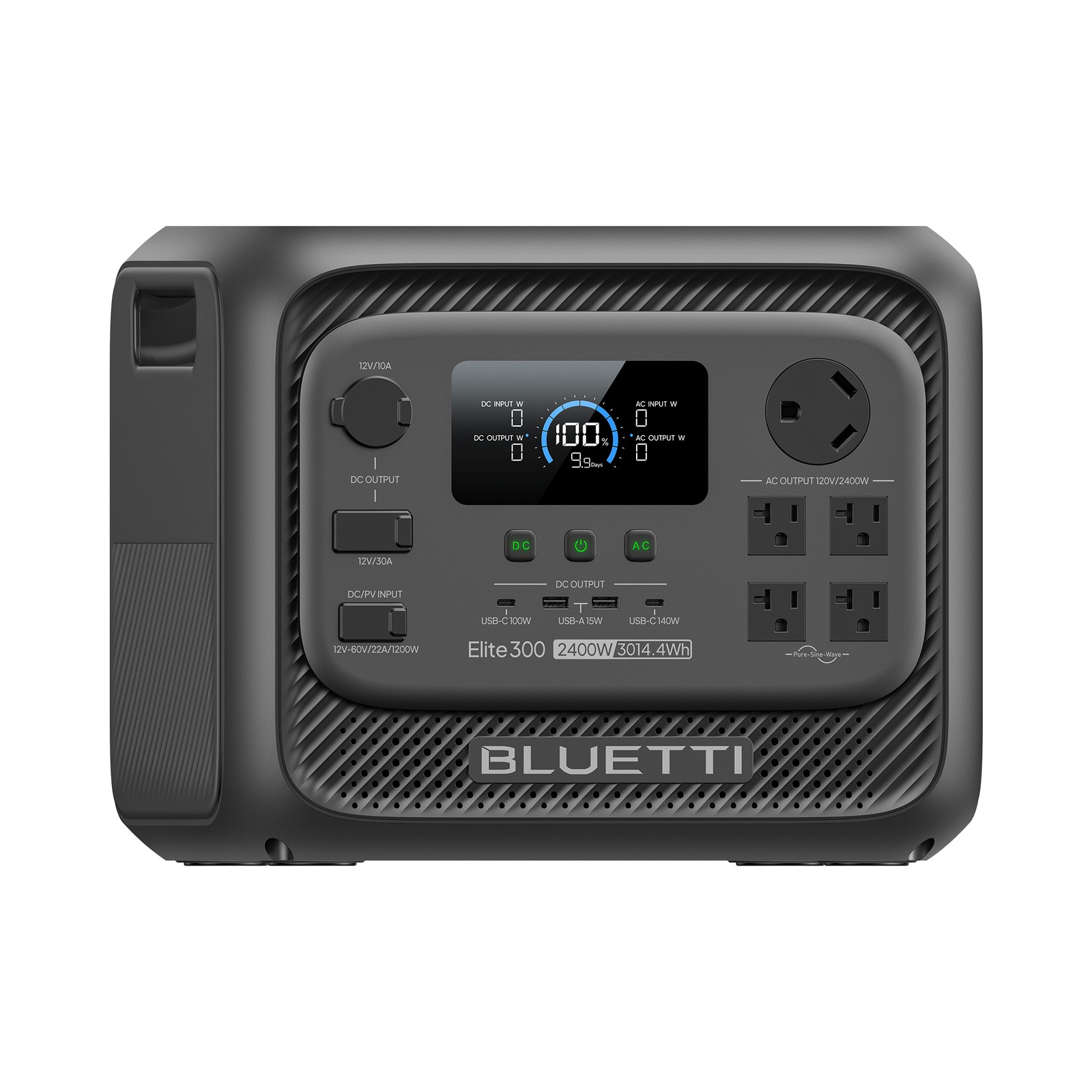 BLUETTI Elite 300 2400W 3014.4Wh Portable Power Station LiFePO4 for RVs Travel