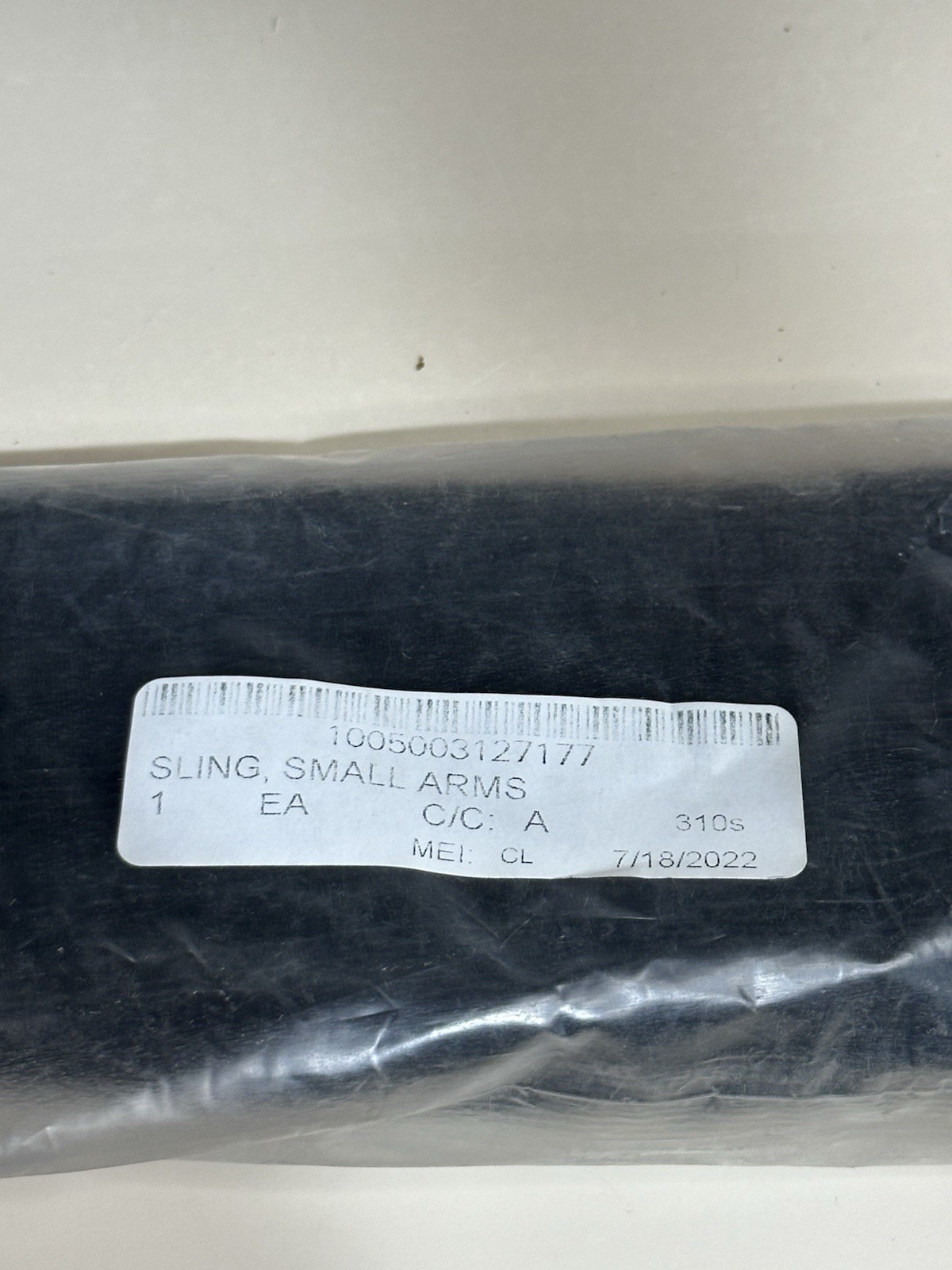 USGI RIFLE SLING PADDED SMALL ARMS BLACK 2 POINT NYLON PADDED M240 M249 SAW M60