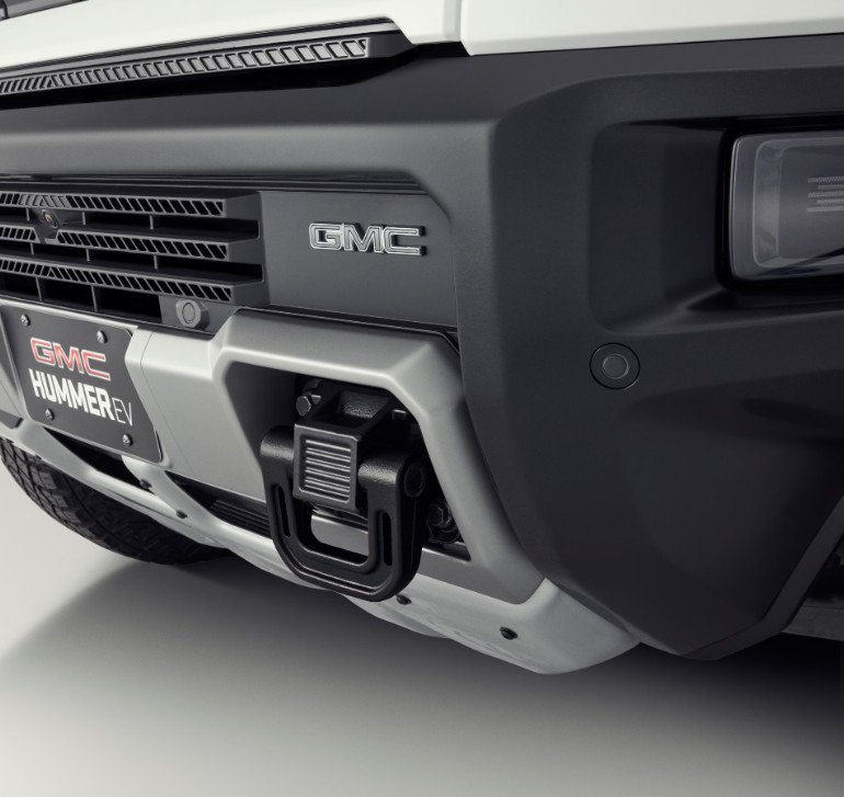 2022-2026 GMC Hummer EV D-Ring Recovery Hook Black 85640805 NEW OEM GM