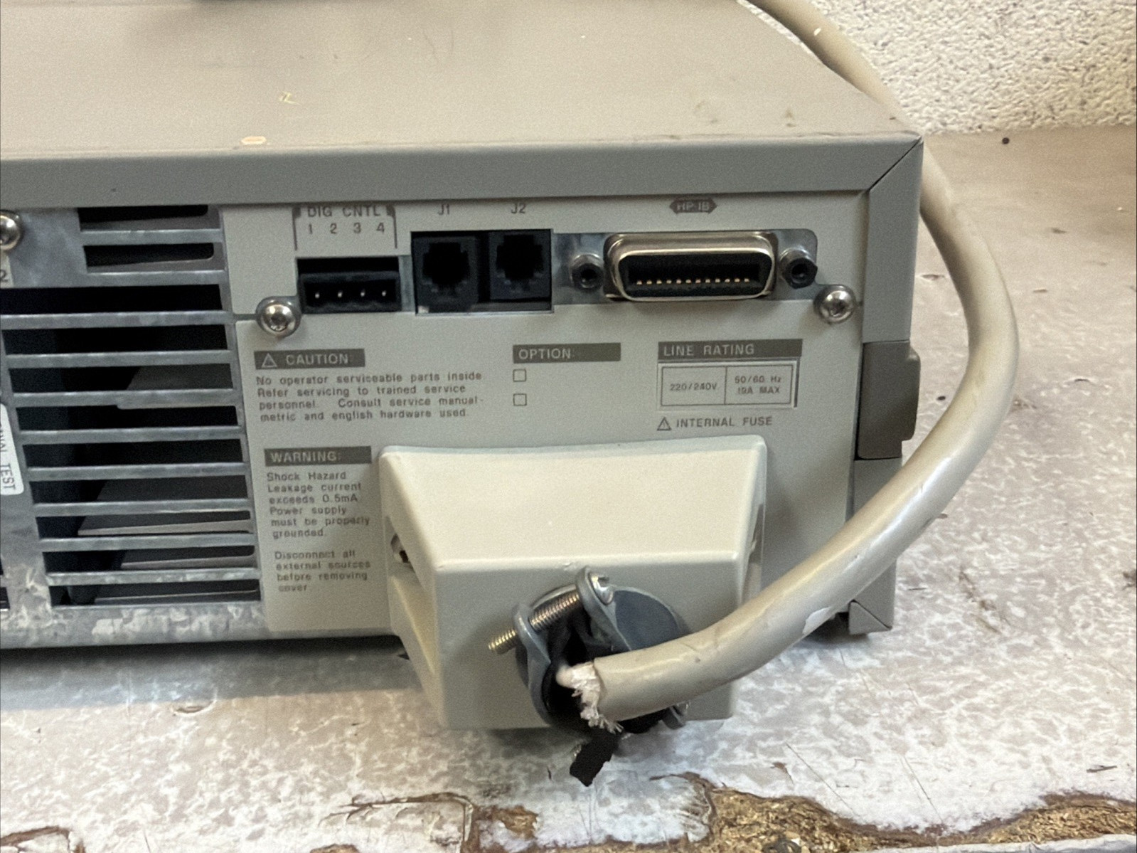 HP 6674A System DC Power Supply | 0-60V 0-35A - Read Description